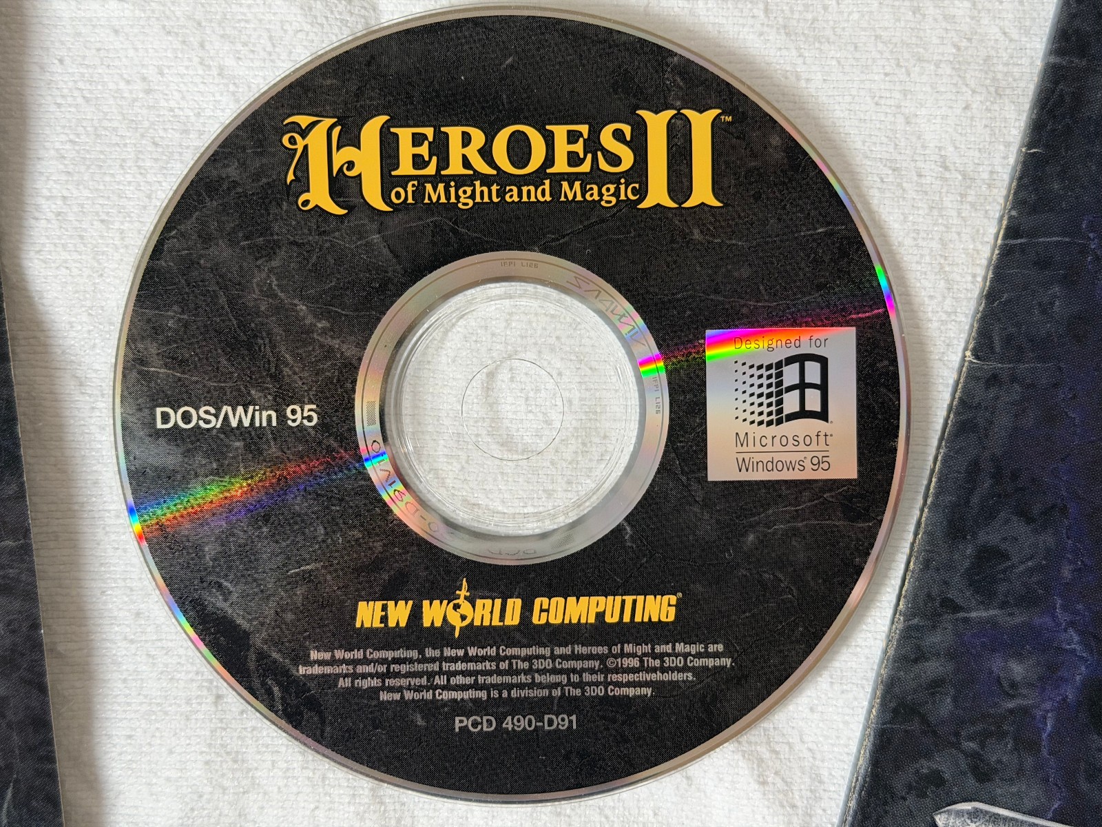 Heroes of Might and Magic II 2 — The Succession Wars — Win 95 PC CD-Rom 1996