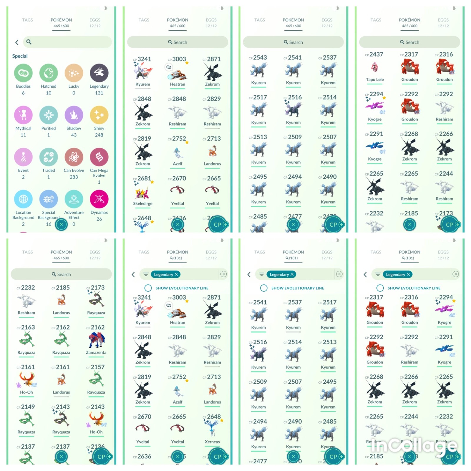 Poke AccGo|Lvl61|131Legendaries|248 Shinies|Instan Deliver 24/7