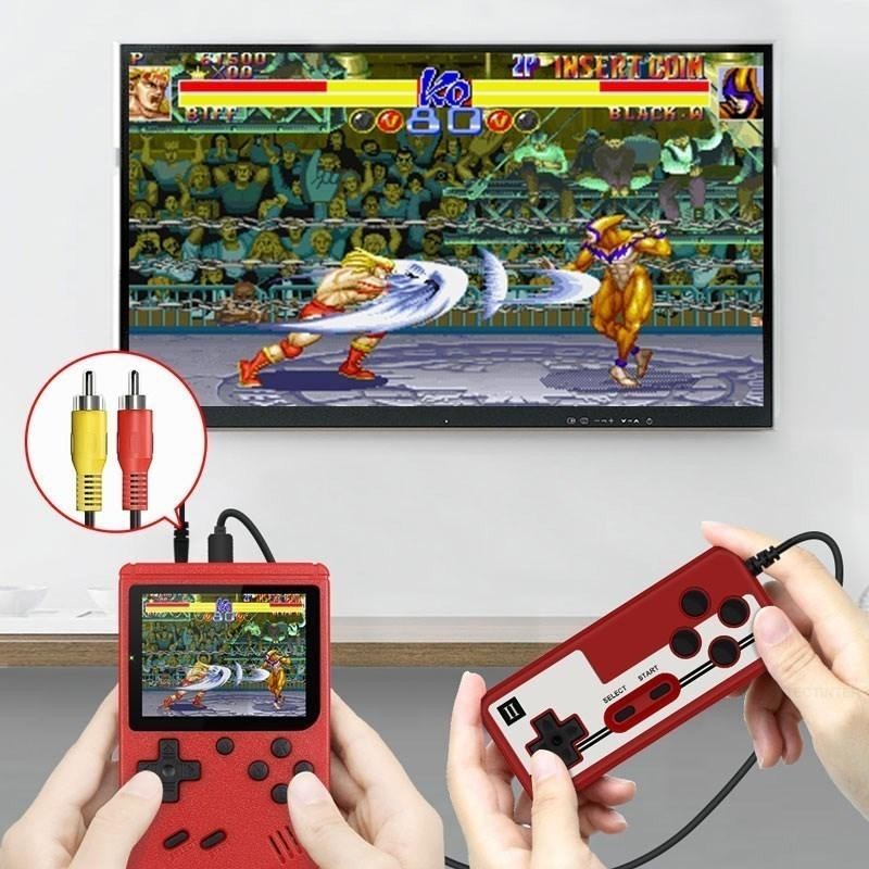 400 in 1 Mini Games Handheld Game Players Portable Retro Video Console Boy 8 Bit