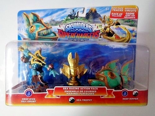 BRAND NEW! SKYLANDERS SUPERCHARGERS * SEA RACING ACTION PACK * FAST SHIPPING!!!