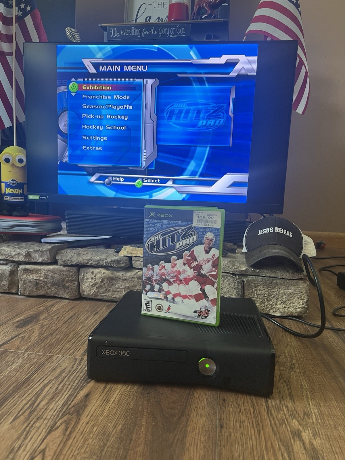 NHL Hitz Pro Microsoft Xbox (2003) + NHL 04
