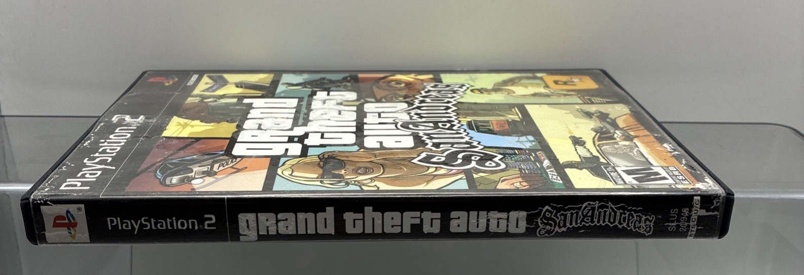 GTA Grand Theft Auto San Andreas PS2 Manual Included No Map Clean Disc