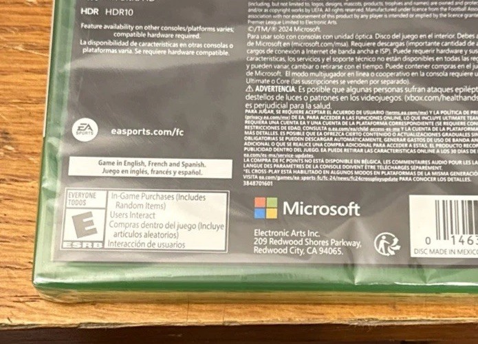 EA Sports FC 25 – Microsoft Xbox Series X|S