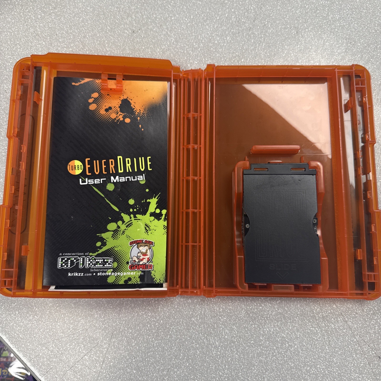 KRIKZZ TURBO EVERDRIVE – NEC PC Engine – Turbografx-16 + No SD CARD