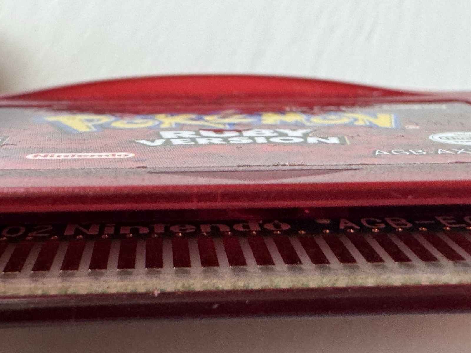 Pokémon Ruby Version GBA Cart Only, Dry Internal Battery, TESTED, Authentic