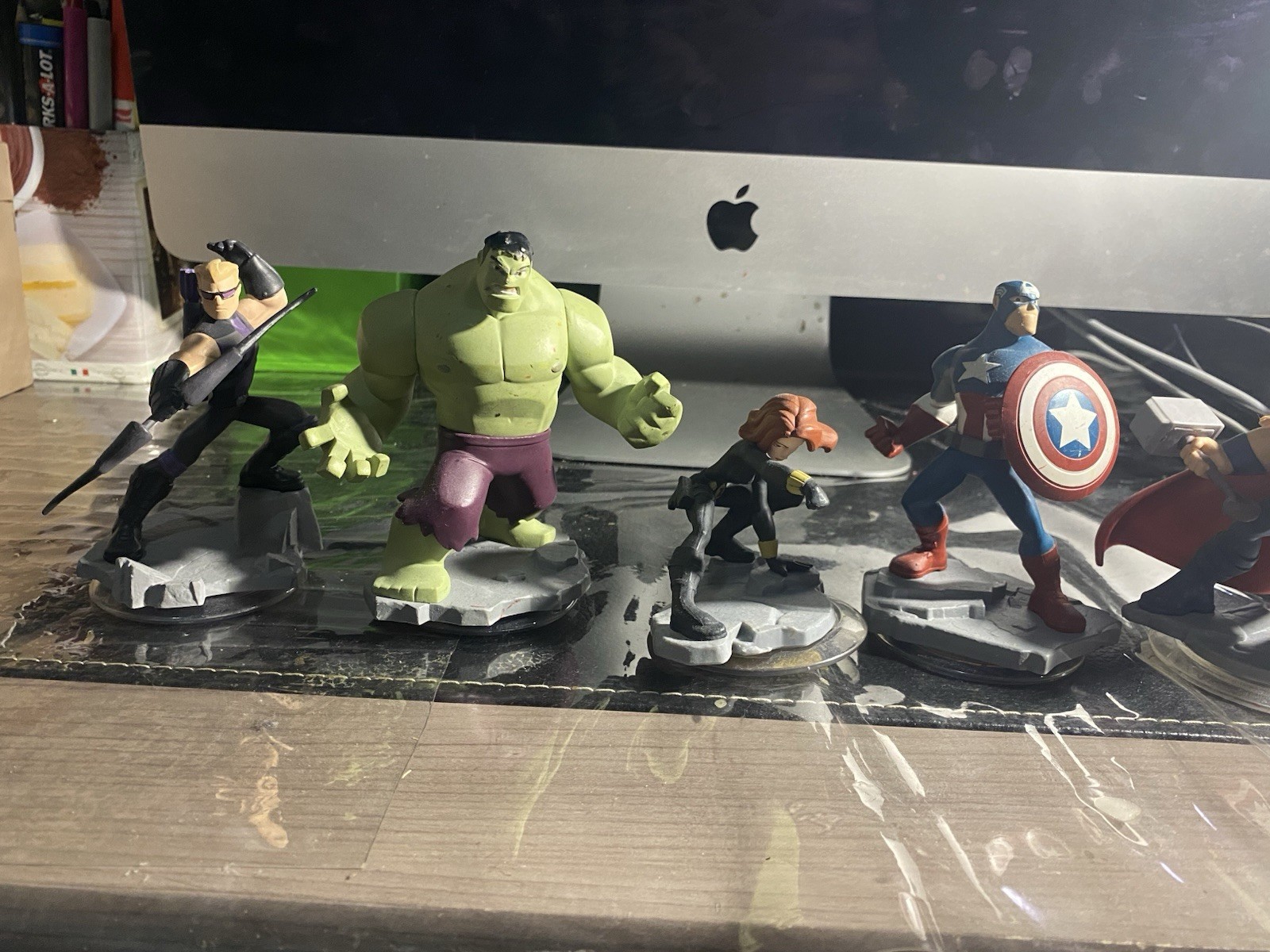Disney Infinity Marvel Avengers Figures Hulk, Captain America, Thor, Iron Man, …
