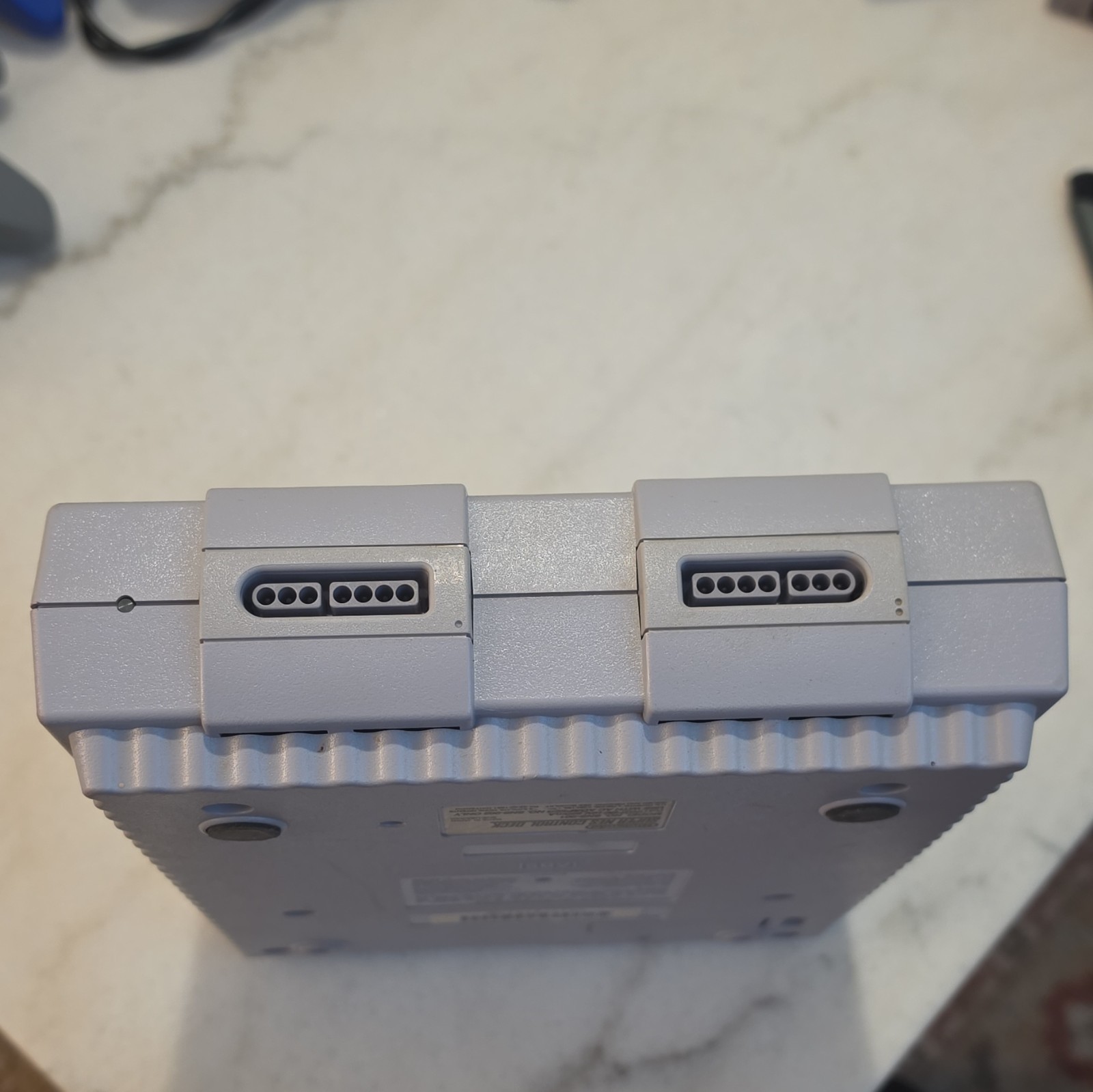 Nintendo Super NES SNES Console SNS-001 NTSC-U/C Gray/Purple Composite RCA