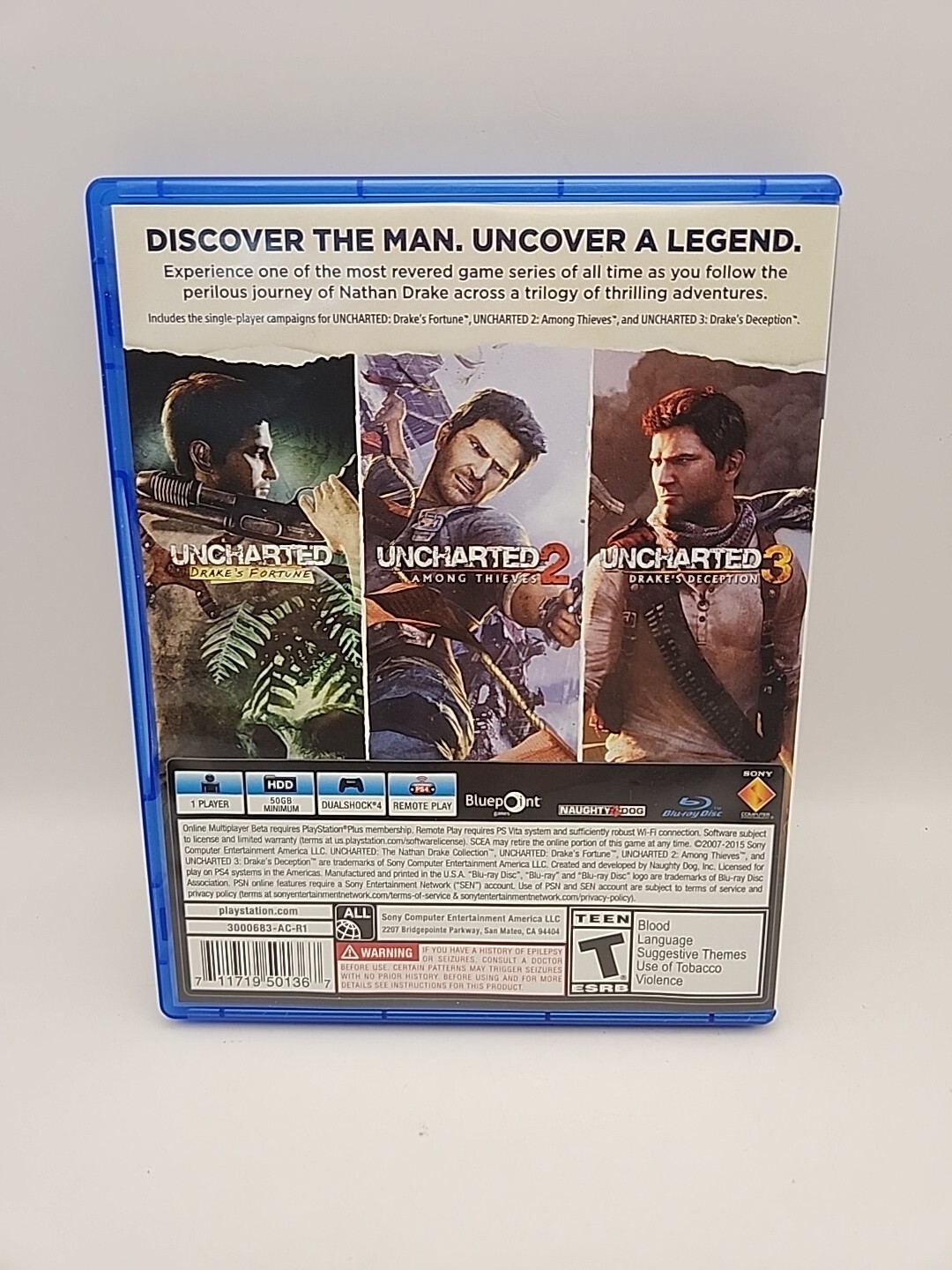 Uncharted: Collection – Sony PlayStation 4