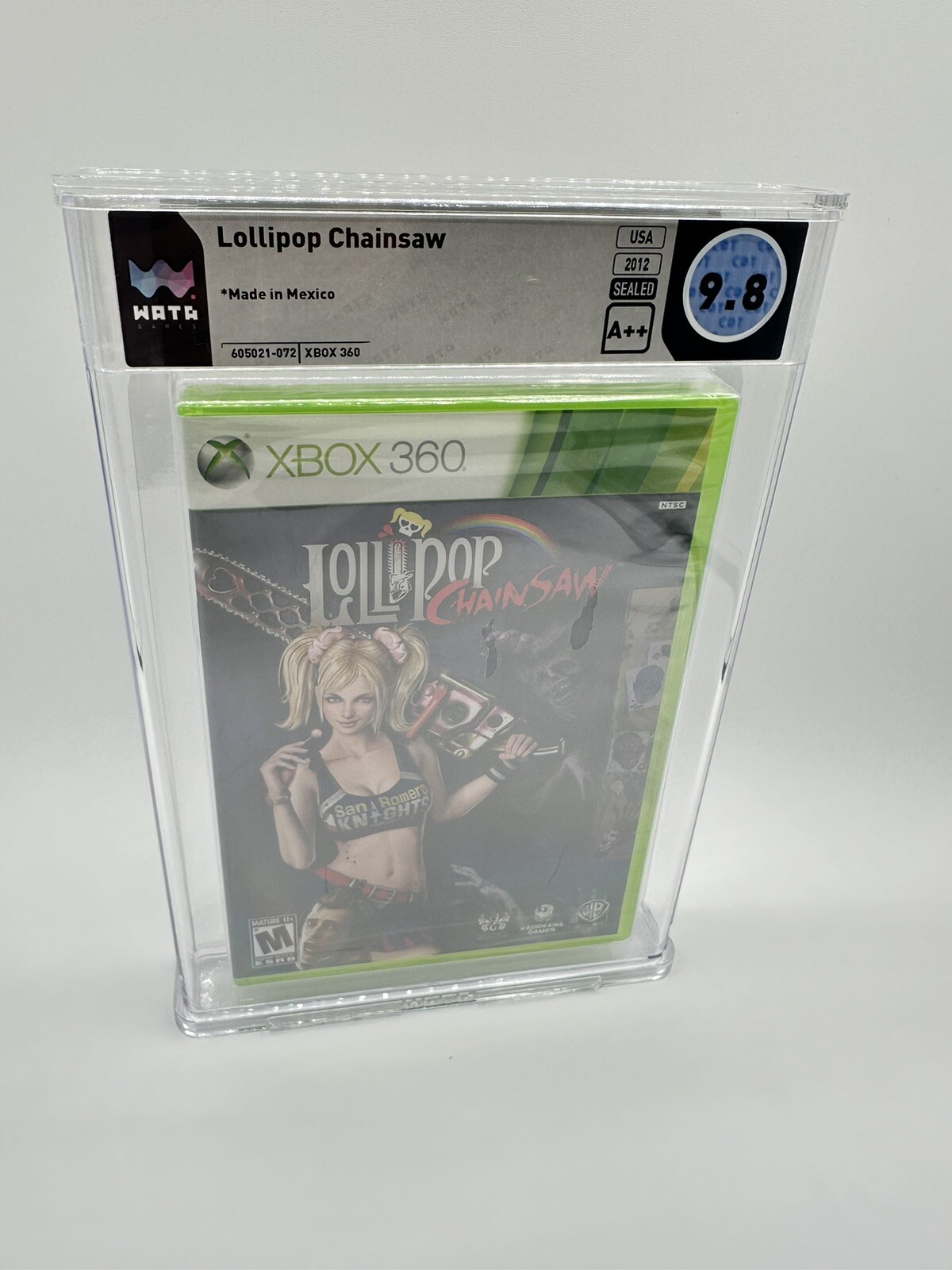 Lollipop Chainsaw for Xbox 360- Factory SEALED WATA 9.8 A++
