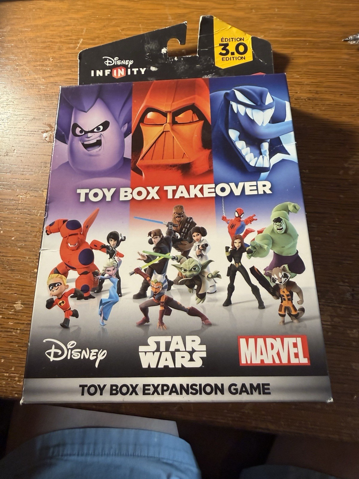 new Disney Infinity 3.0 Edition Toy Box Takeover Expansion Pack Star Wars Marvel