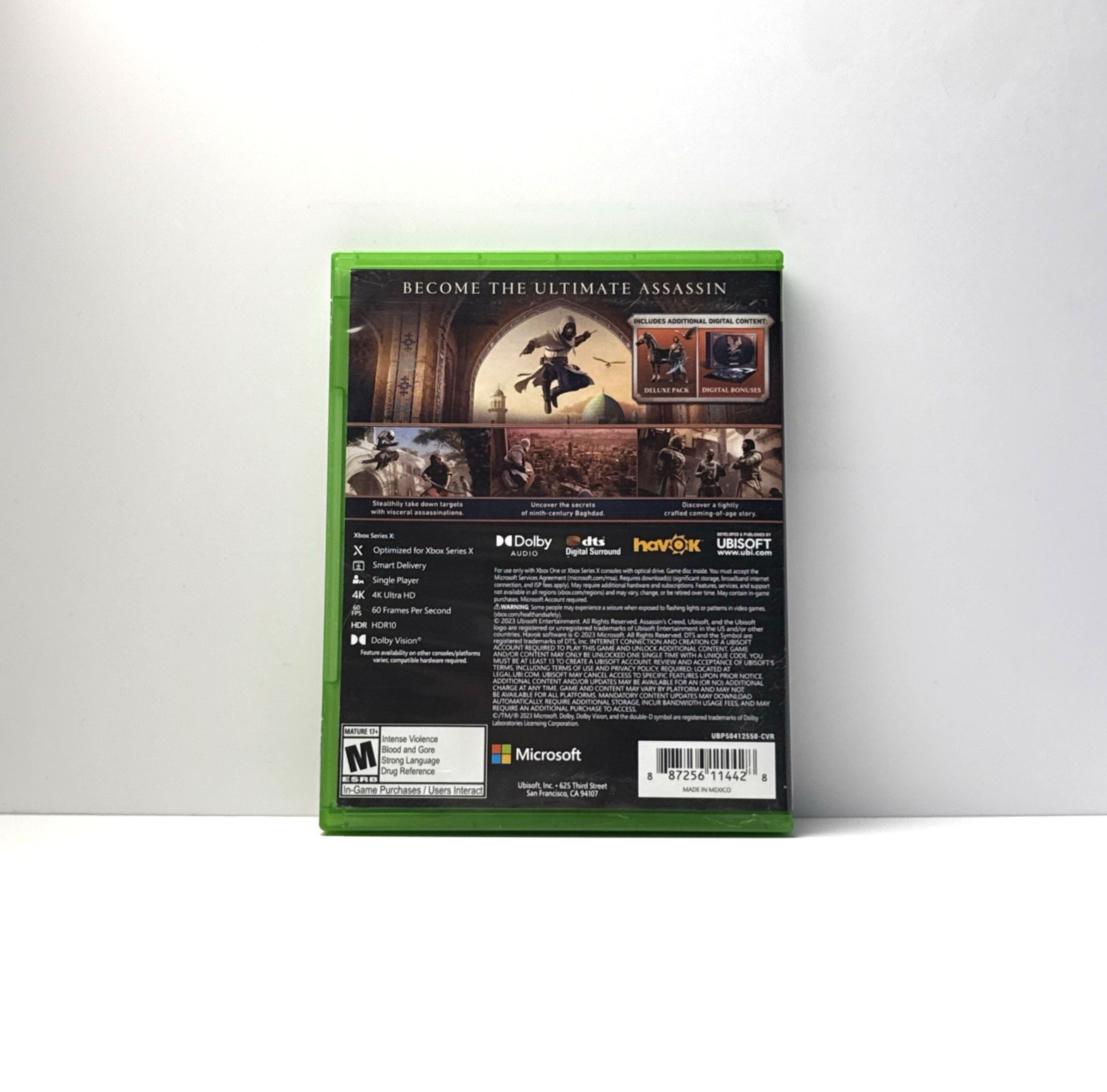 Assassin’s Creed: Mirage Deluxe Edition Microsoft Xbox Series X CIB Refurbished
