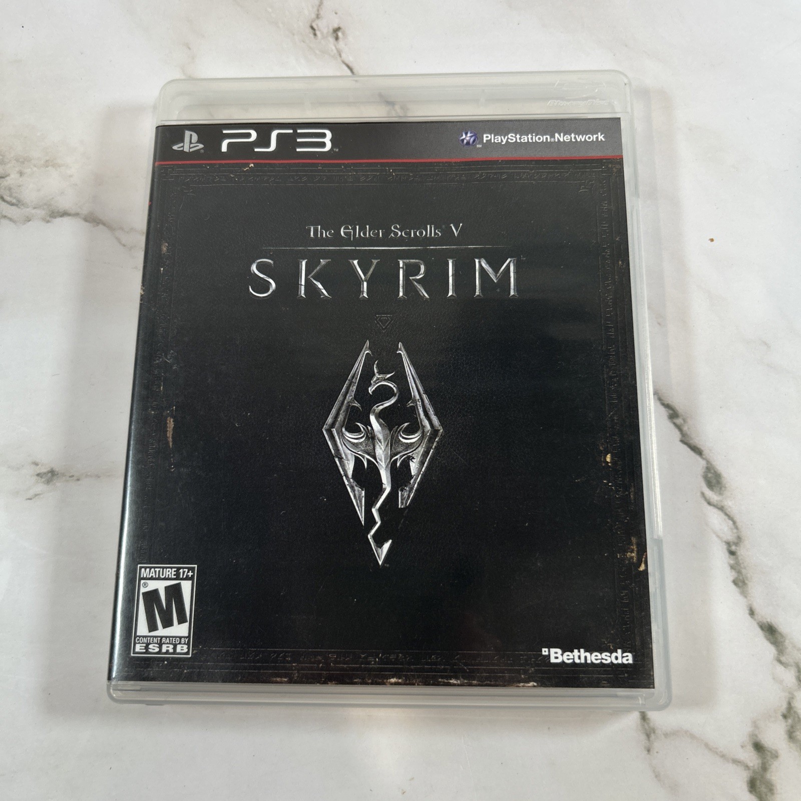 The Elder Scrolls V: Skyrim (PS3, 2011) Map & Manual Only – No Game