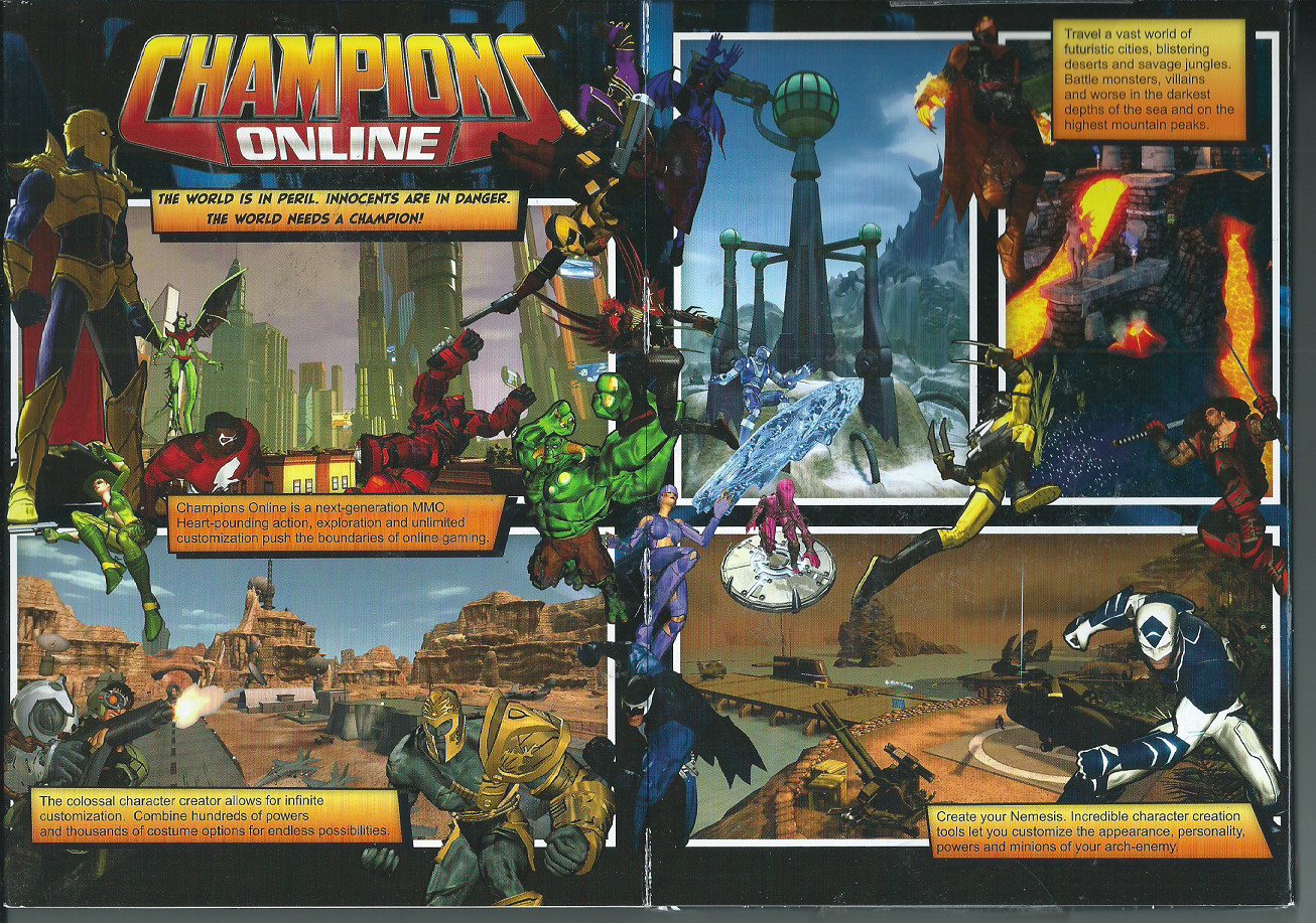 📦 Atari- Champions Online (PC DVD-ROM, 2009 w/ Slipcover) New. 🖥