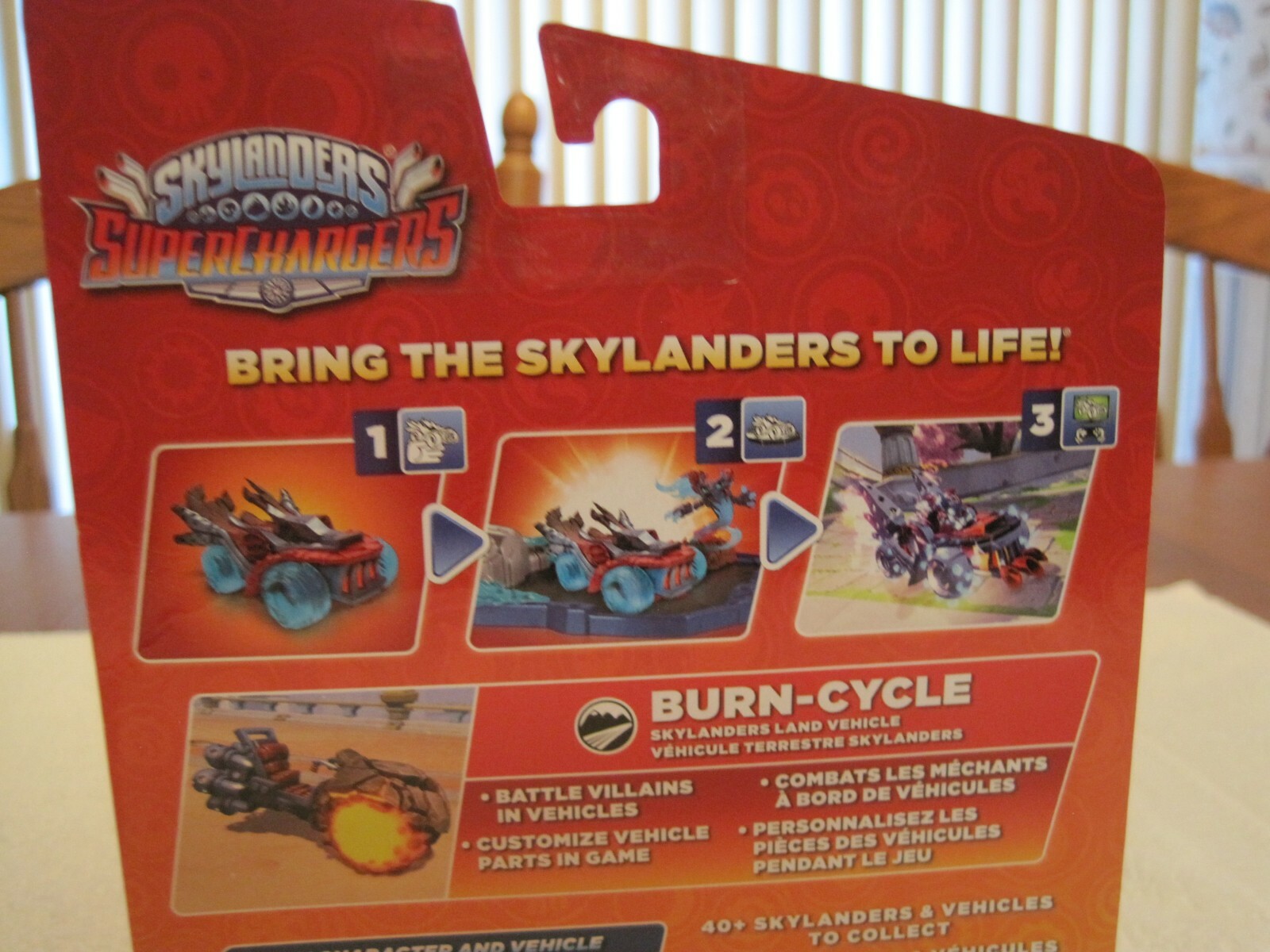 2015 SKYLANDERS SUPERCHARGERS BURN -CYCLE SKYLANDERS LAND VEHICLE–NEW