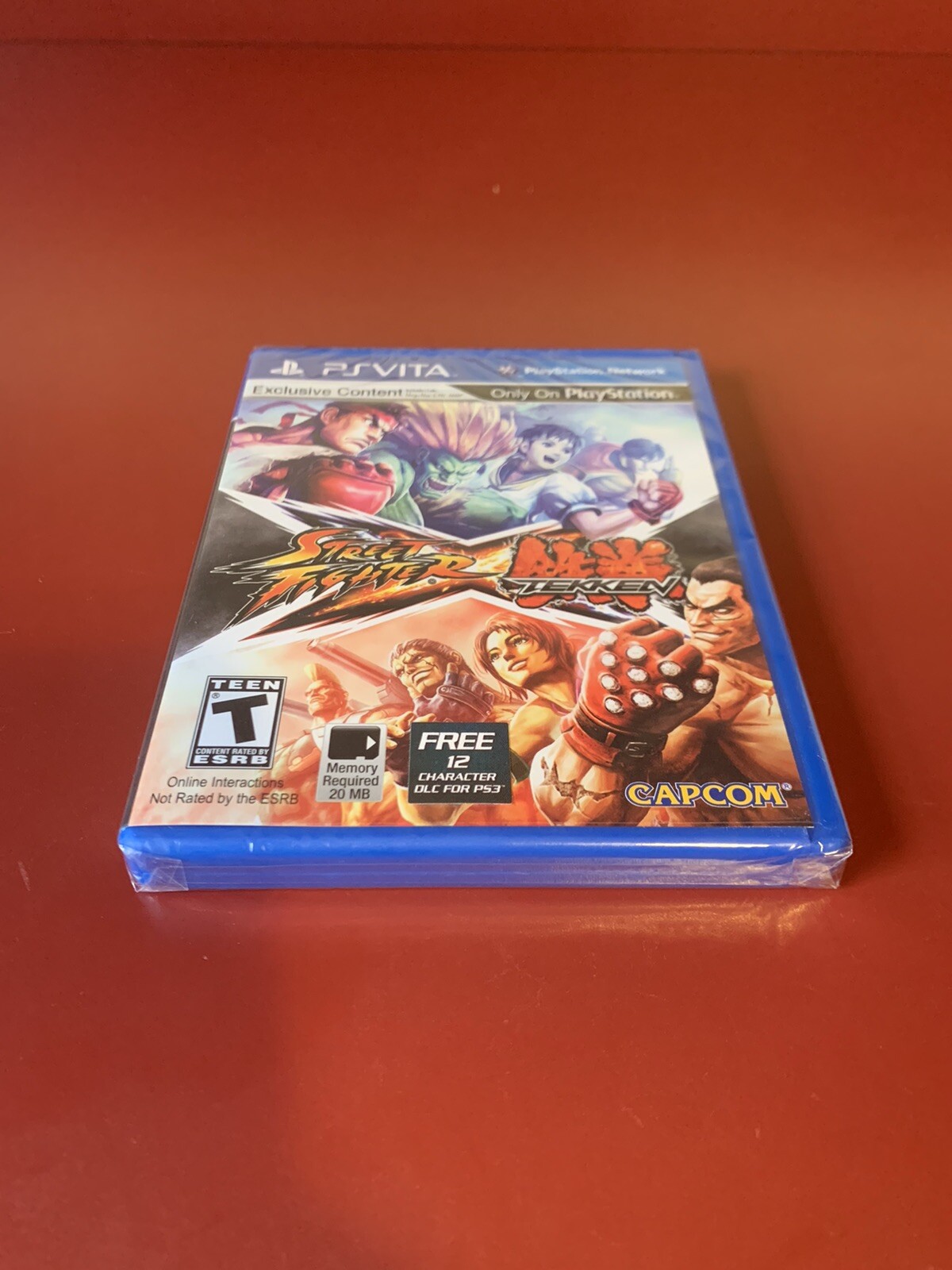 Street Fighter X Tekken PS Vita (Sony PlayStation Vita, 2012) Brand New