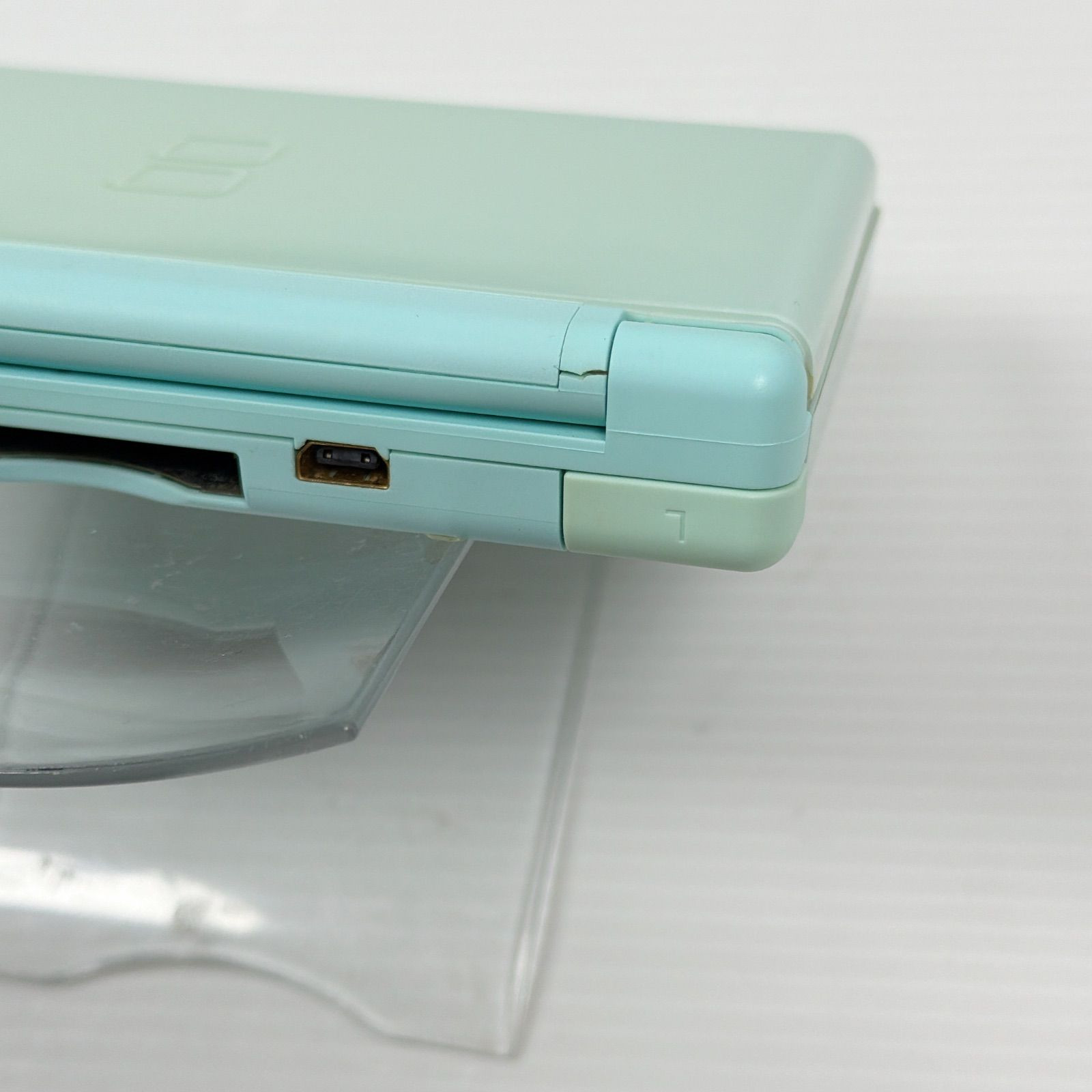 Nintendo DS Lite USG-001 Ice Blue Console Set w/ Charger Stylus Tested Japan