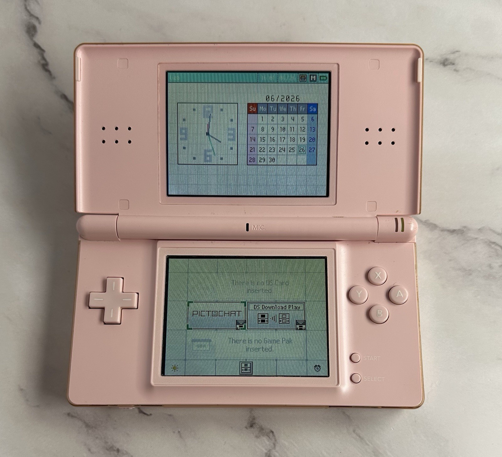 Nintendo DS Lite Console W/12 Games & Charger (Tested/READ DESCRIPTION) – Pink