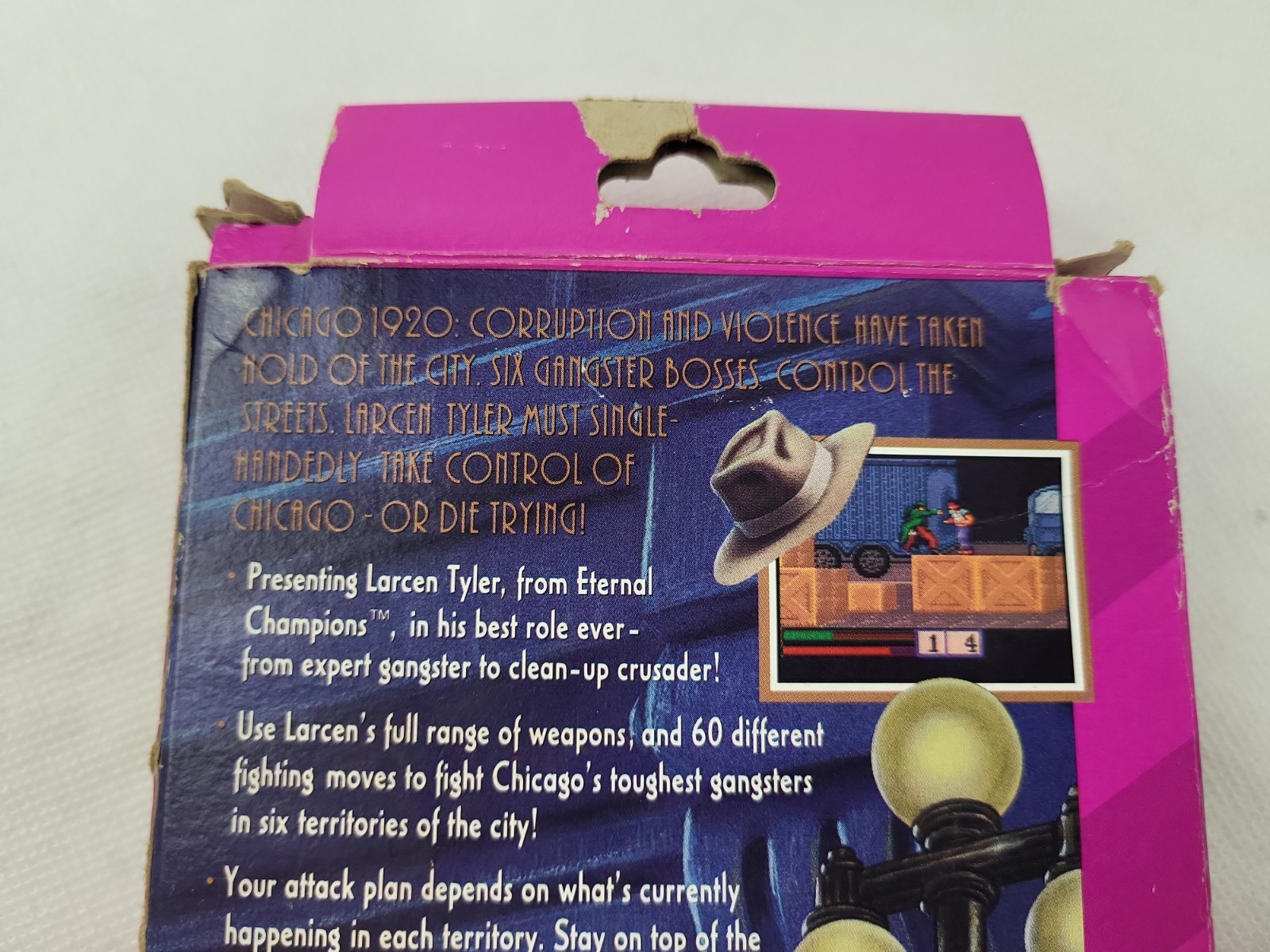 Chicago Syndicate Sega Game Gear 100% CIB W/ Manual & Inserts Read Description