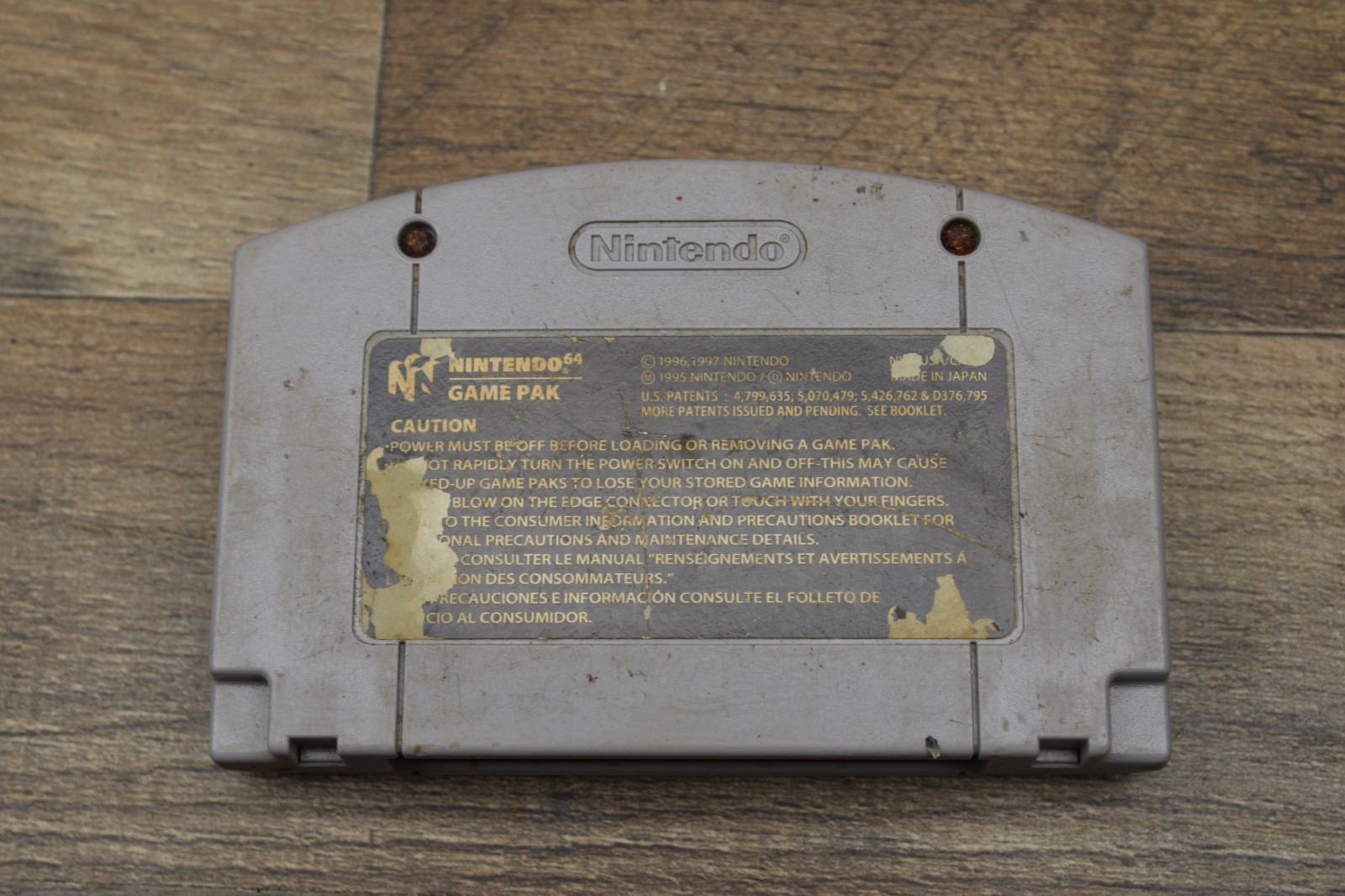Vigilante 8 (Nintendo 64 N64) Athentic Cart Only Tested Working Rough