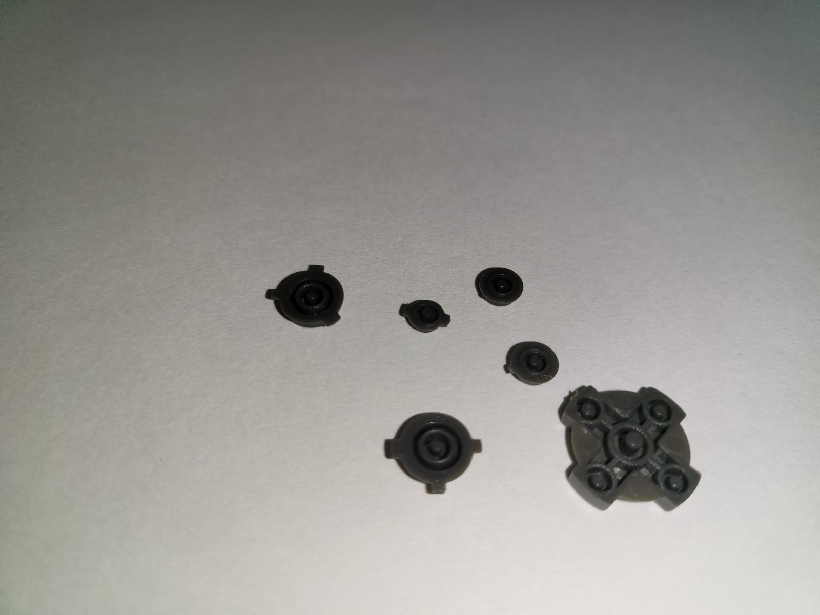 Rubber + Plastic Buttons Contacts Conductive Silicon Pads for Gameboy Advance SP