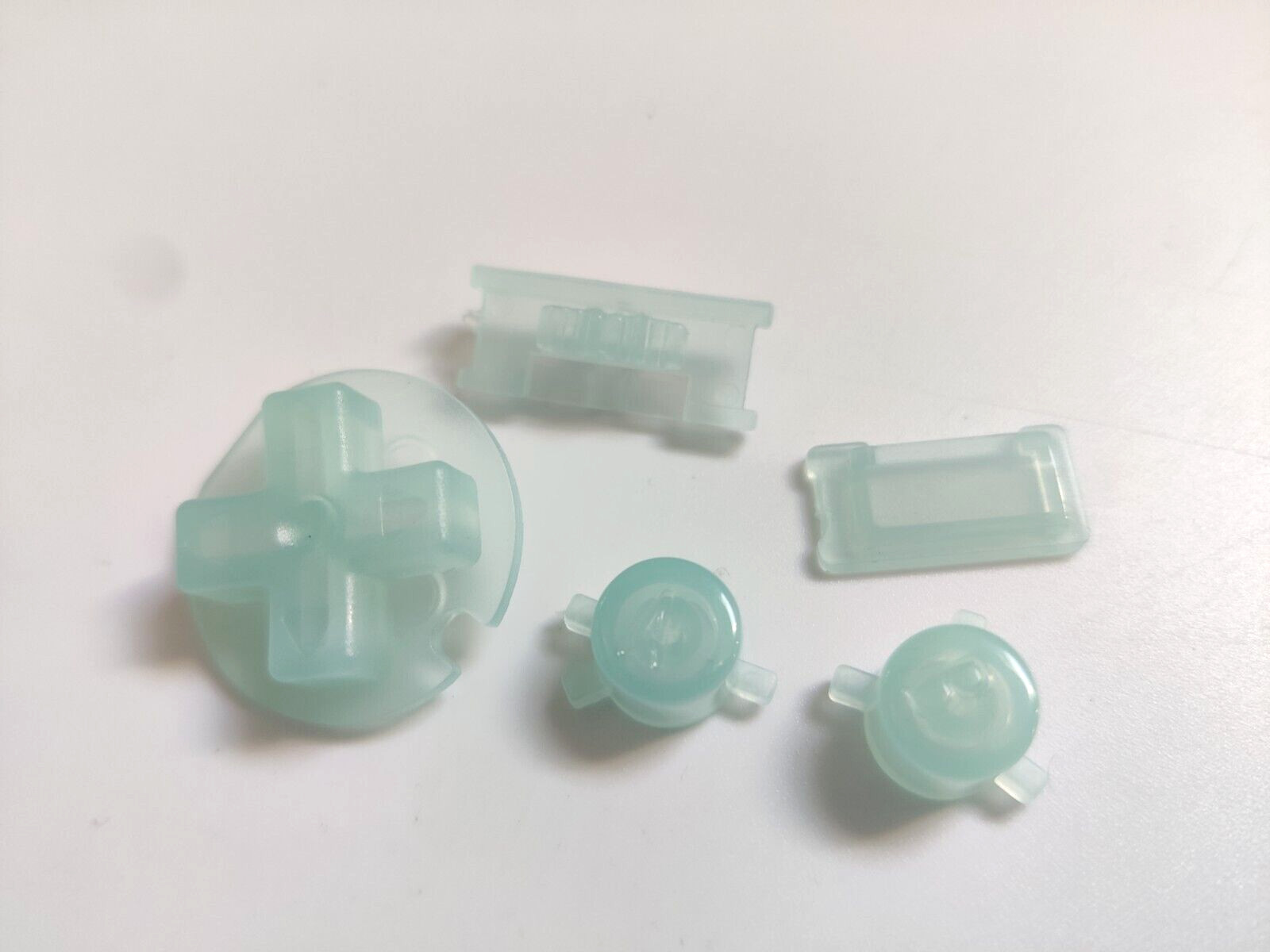 Ice Blue Replacement Button Set for Game Boy Color (GBC)