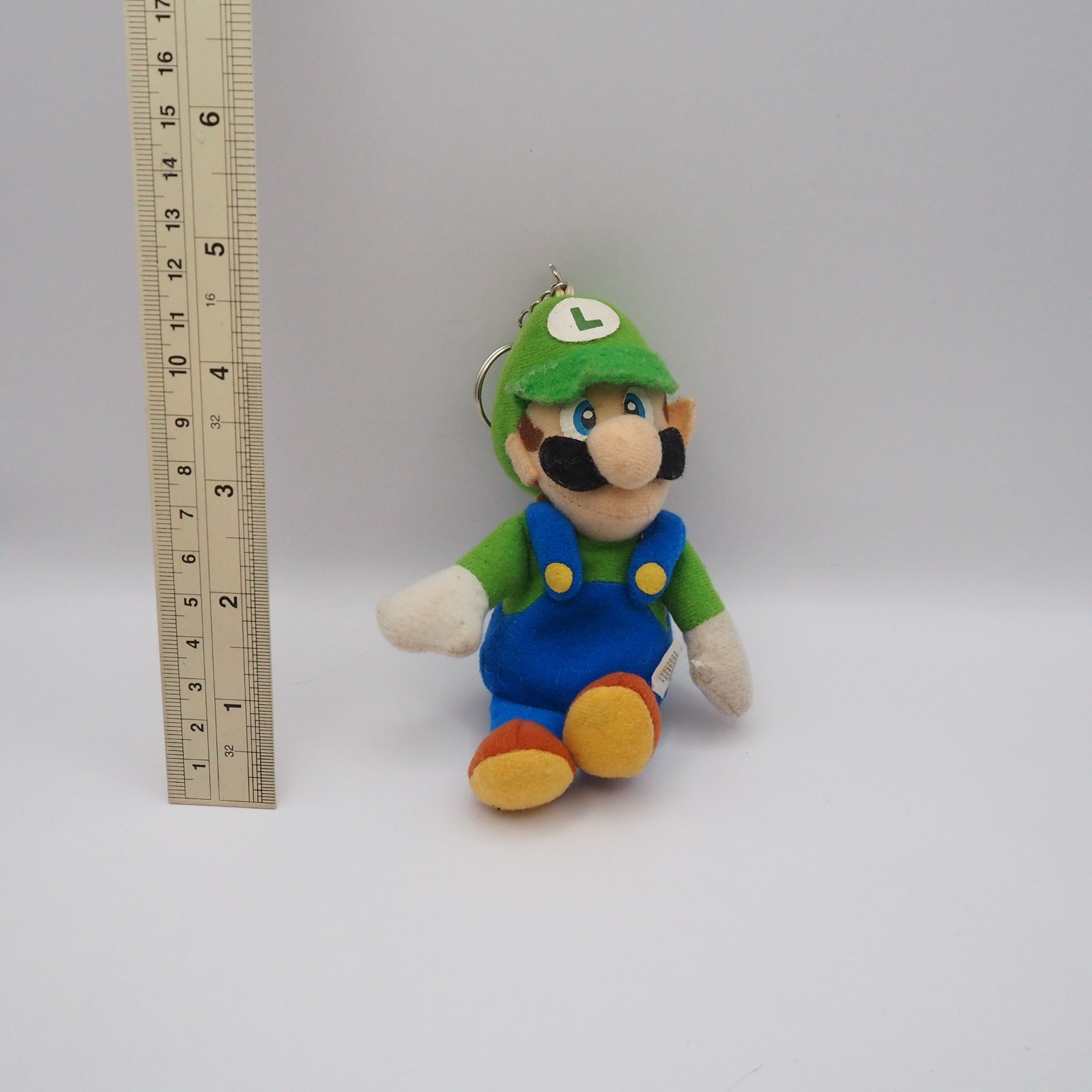 JK56 JUNK Super Mario Bros Luigi Nintendo BD&A mascot beanie Plush 5″ Toy Doll