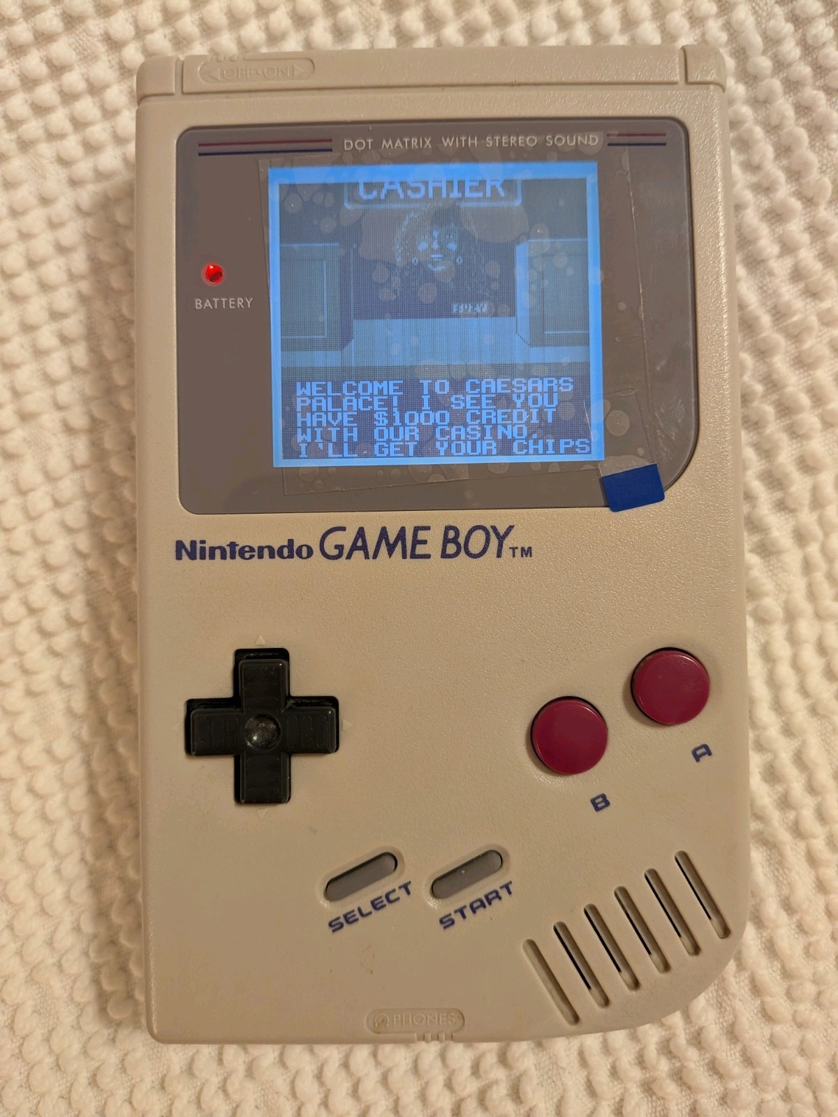 Game Boy DMG-01 Original Gray Shell IPS Backlit Screen Fully Tested