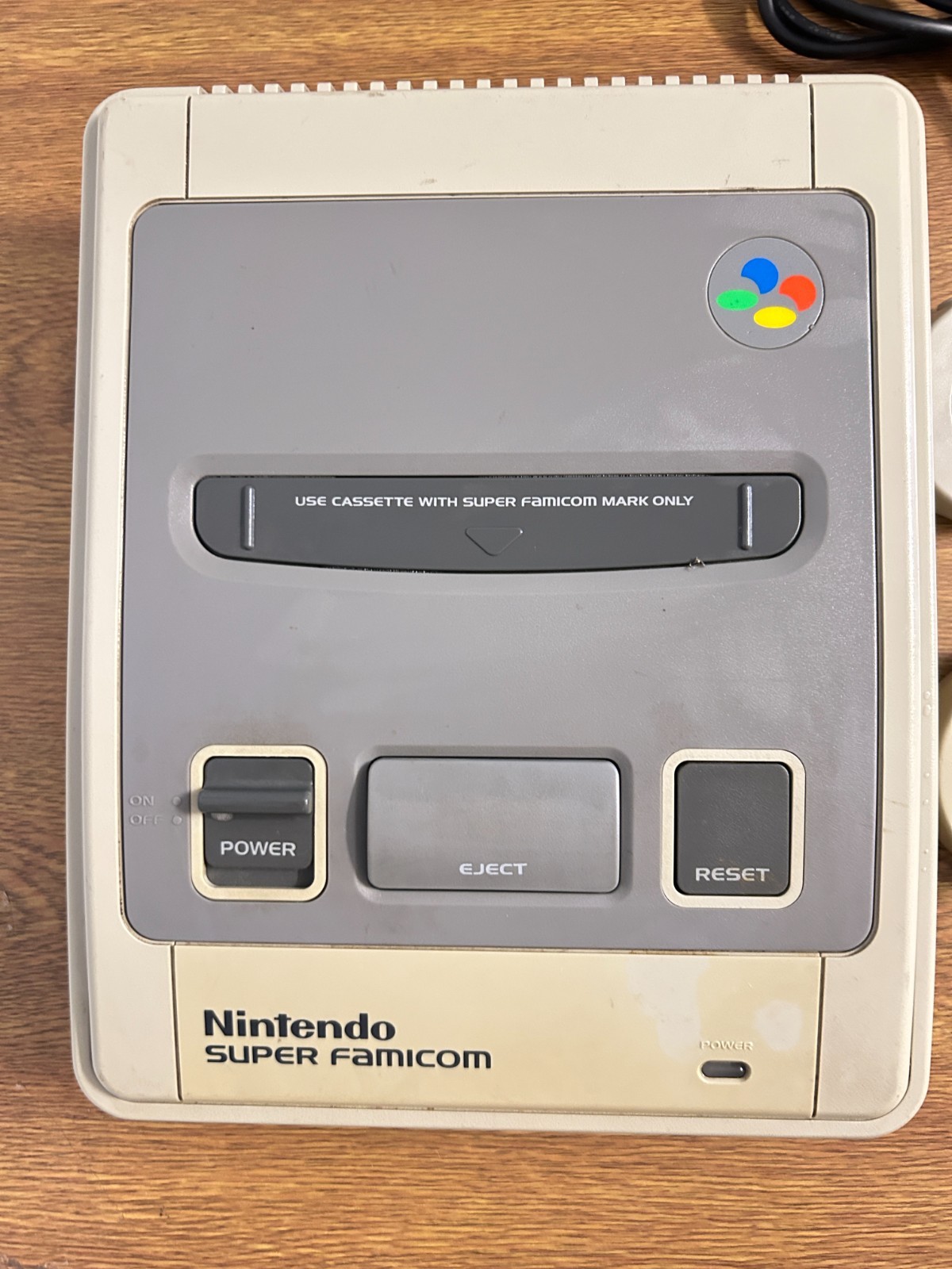 Nintendo Super Famicom Console SHVC-001 + 2 Controllers SFC SNES Japan Tested