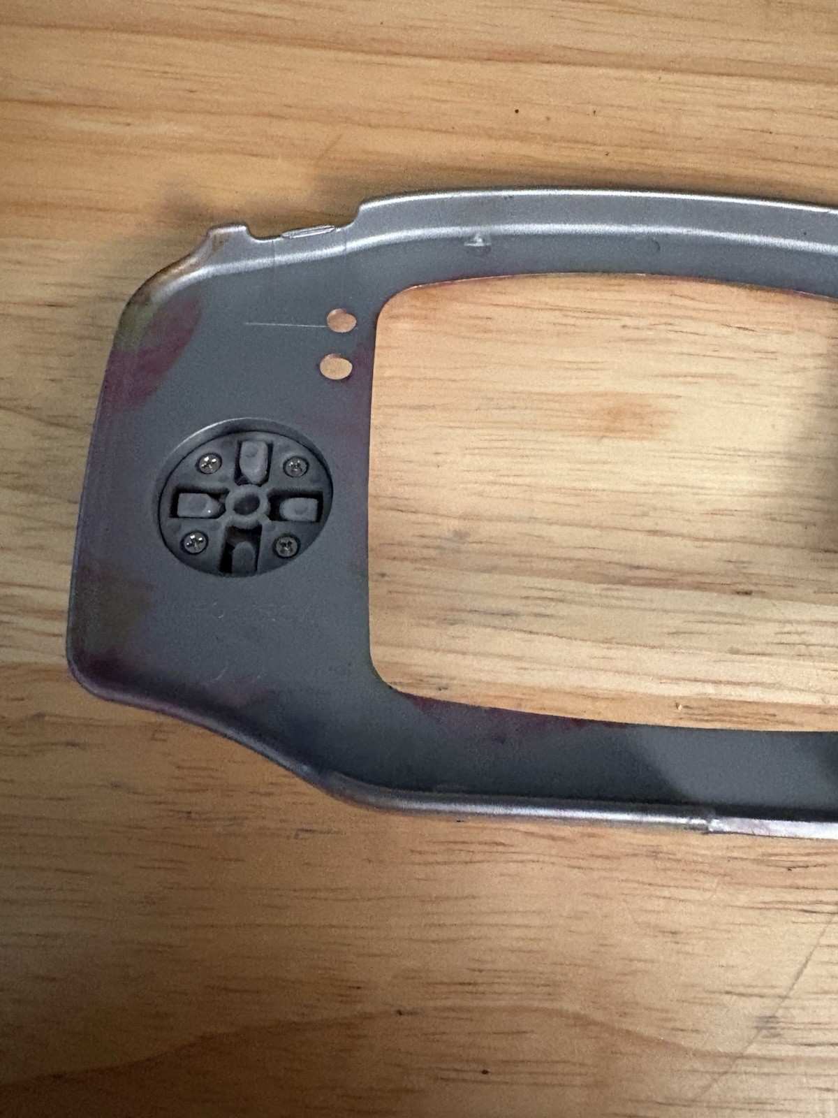 GBA hard shell marbelized multi-color case