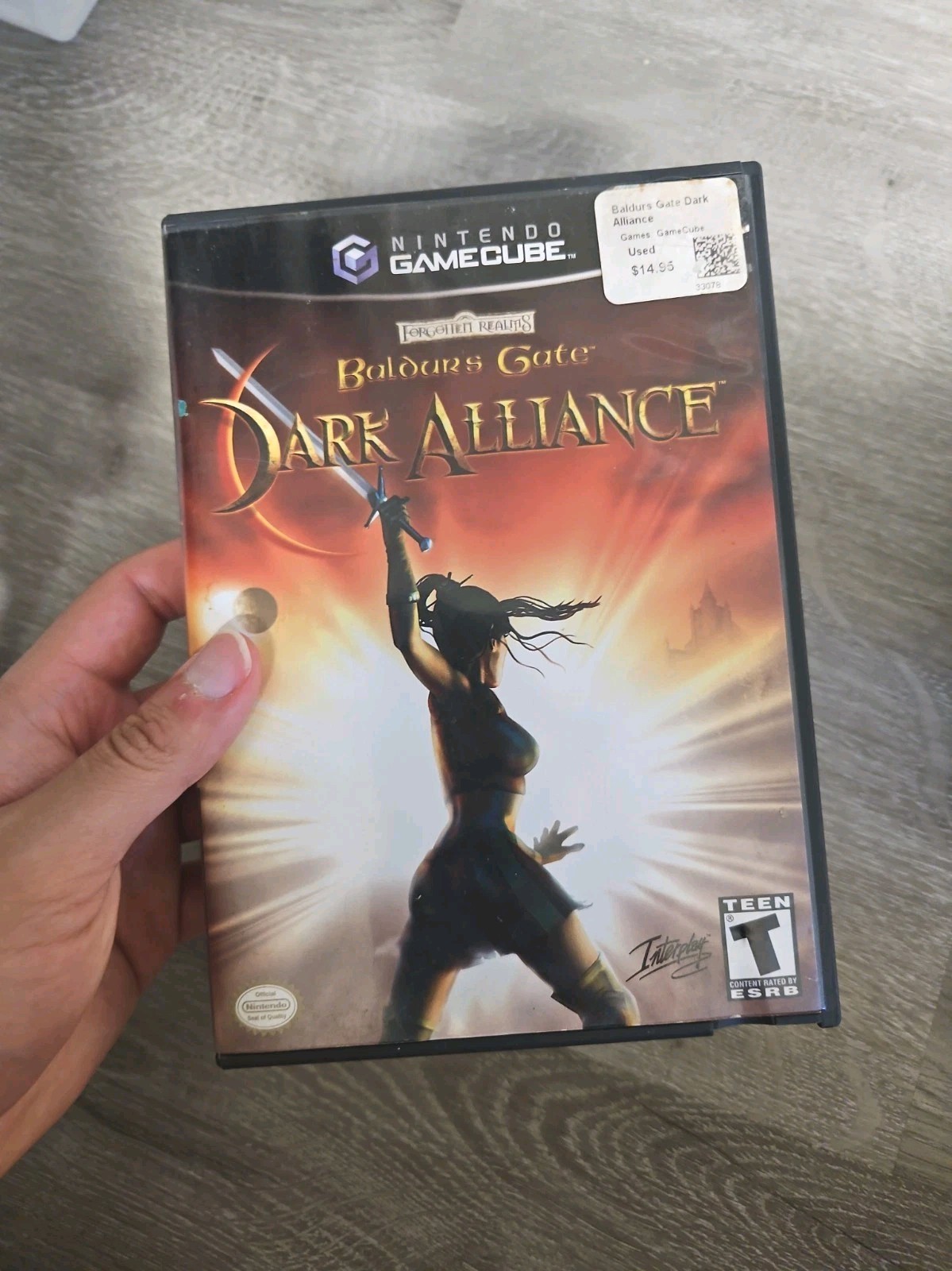 Baldur’s Gate Dark Alliance (Nintendo GameCube, 2002) Complete CIB Free Shipping