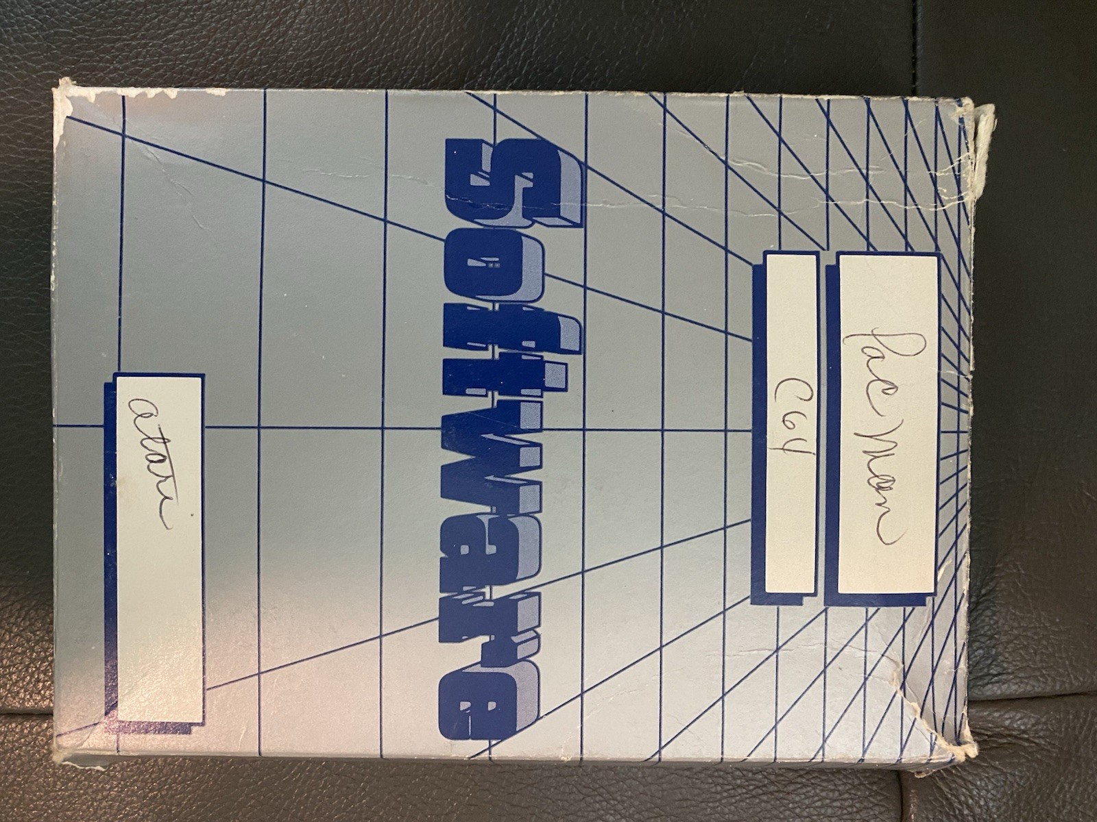 Pac-Man Commodore 64 C64 Cartridge + Manual Atarisoft Untested With Inserts