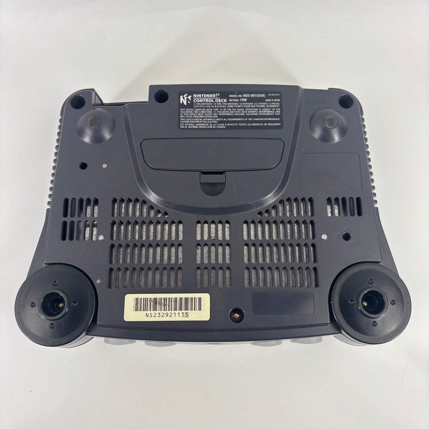 Nintendo 64 N64 Video Game Console NUS-001 Gray Complete