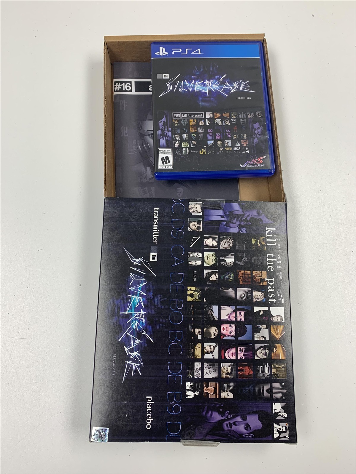 The Silver Case Limited Edition PS4 PlayStation 4 NIS Suda51 Limited Run CIB