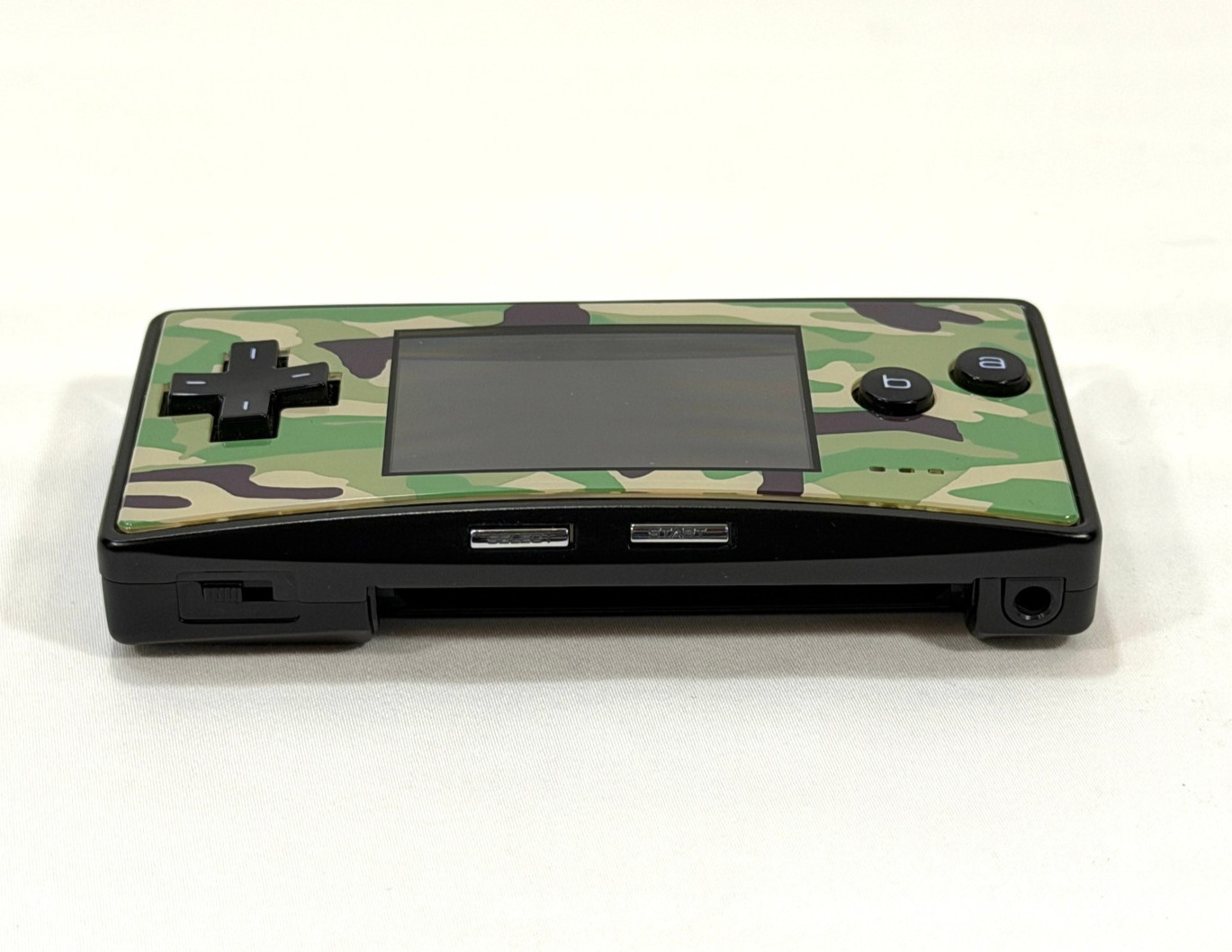Nintendo Game Boy Micro OXY-001 Camouflage Faceplate w/ Case