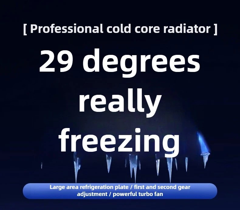 Phone Cooling Fan Mobile Radiator Cooler RGB Gaming Smartphone Cooling Device