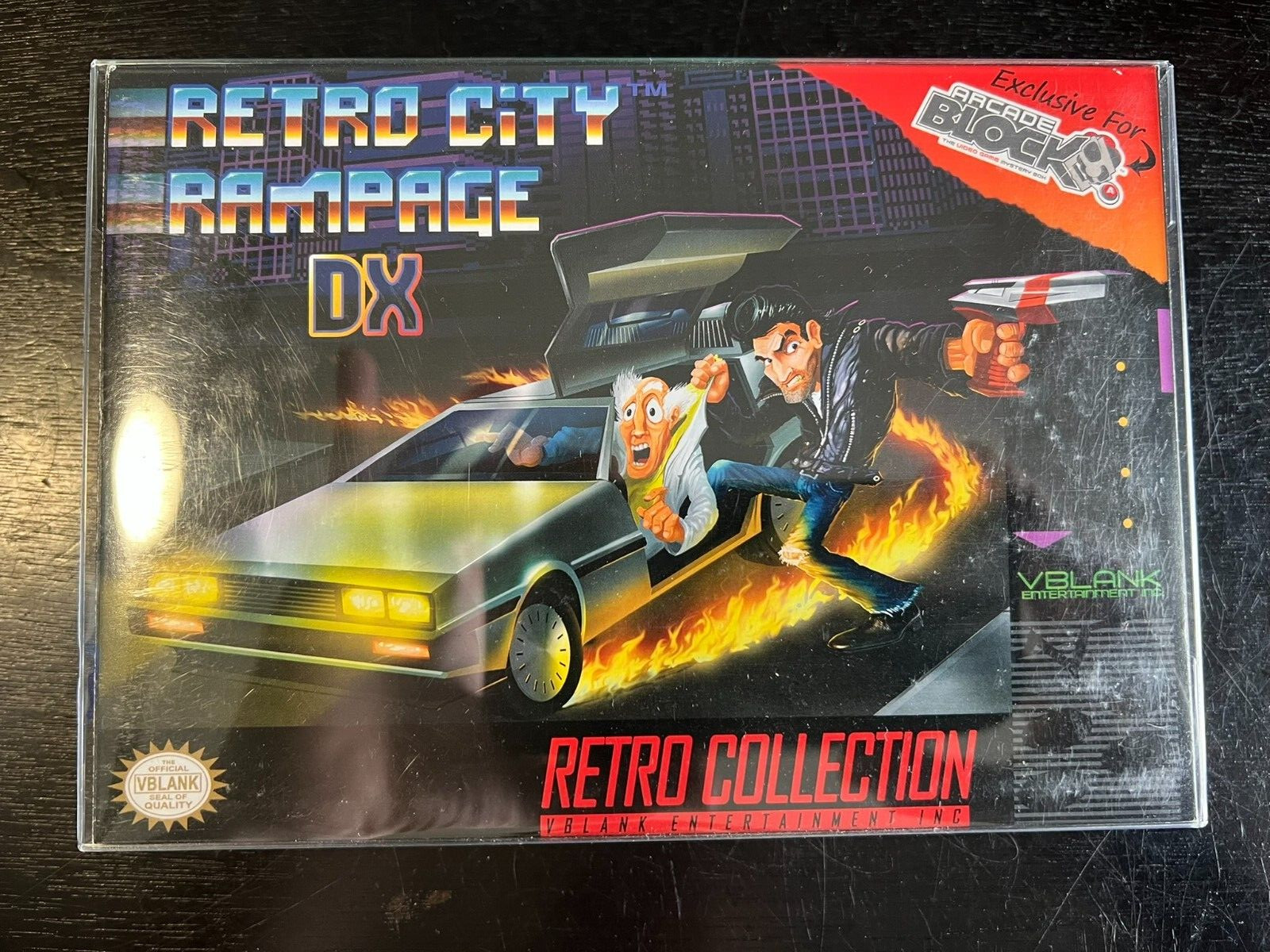 RETRO CITY RAMPAGE DX PC opened box sealed Disc (retro Collection) 2015