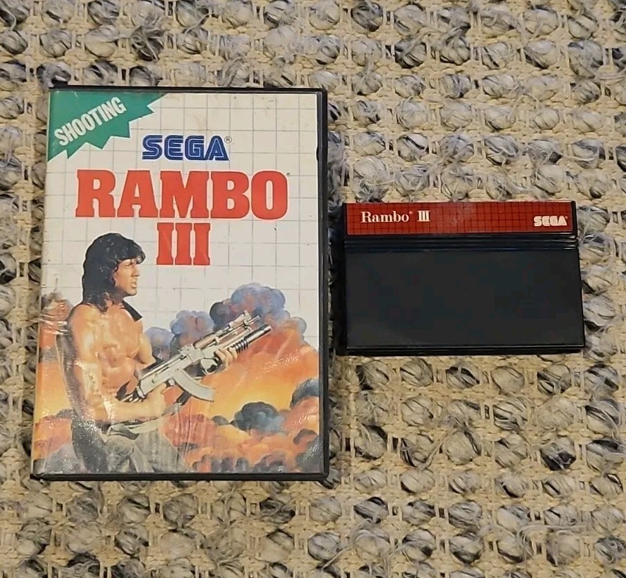 Rambo III 3 SEGA Master System