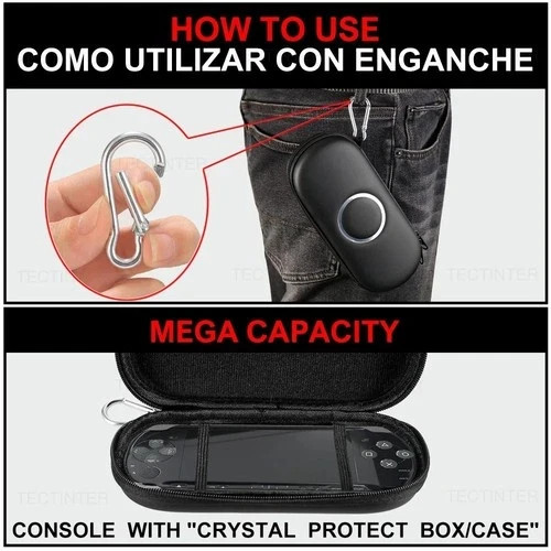EVA Storage Protective Case Pouch Bag for Sony PSP 3000/2000/1000 Game Console