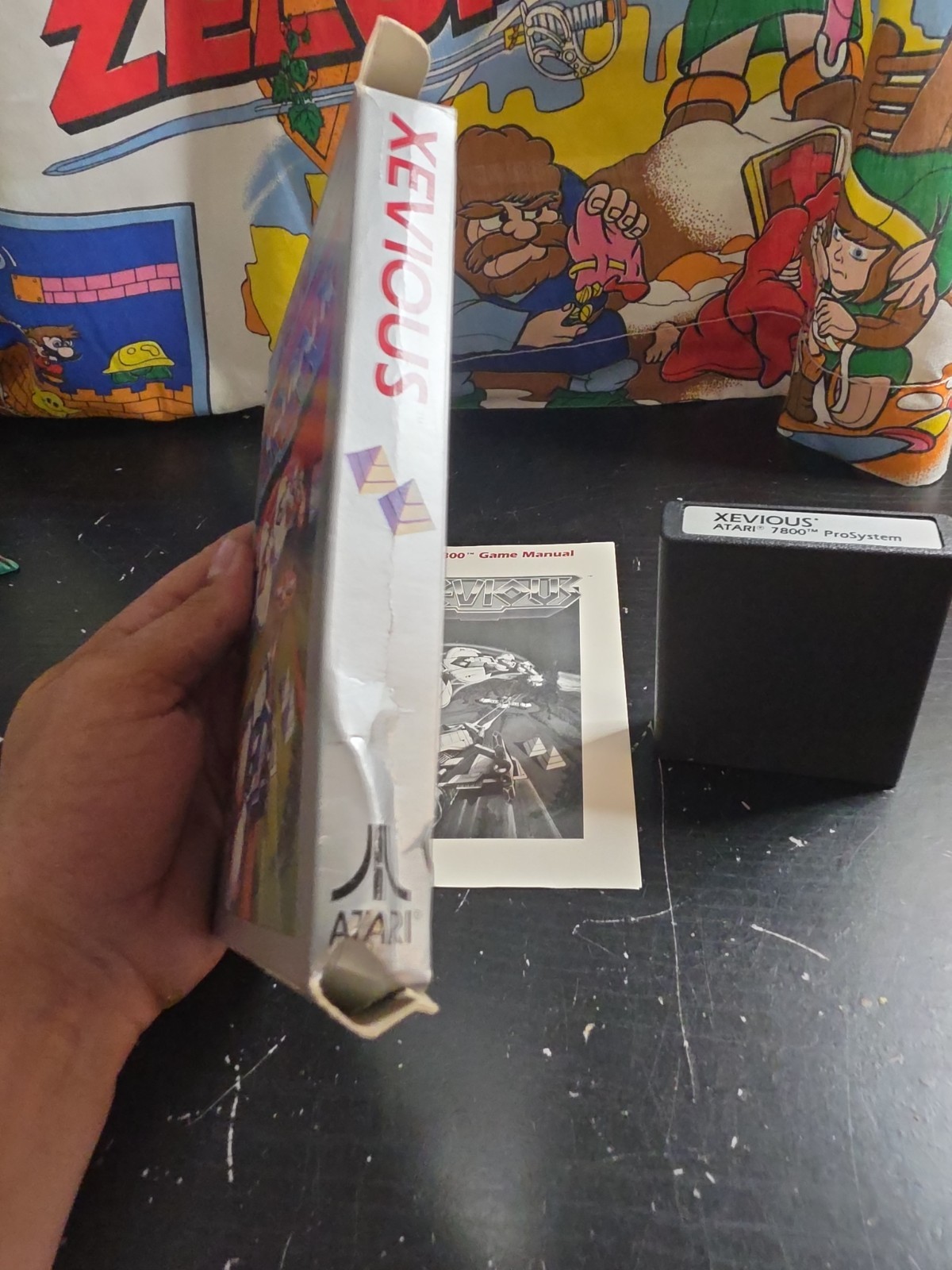 Xevious (Atari 7800) Complete – Tested – Authentic
