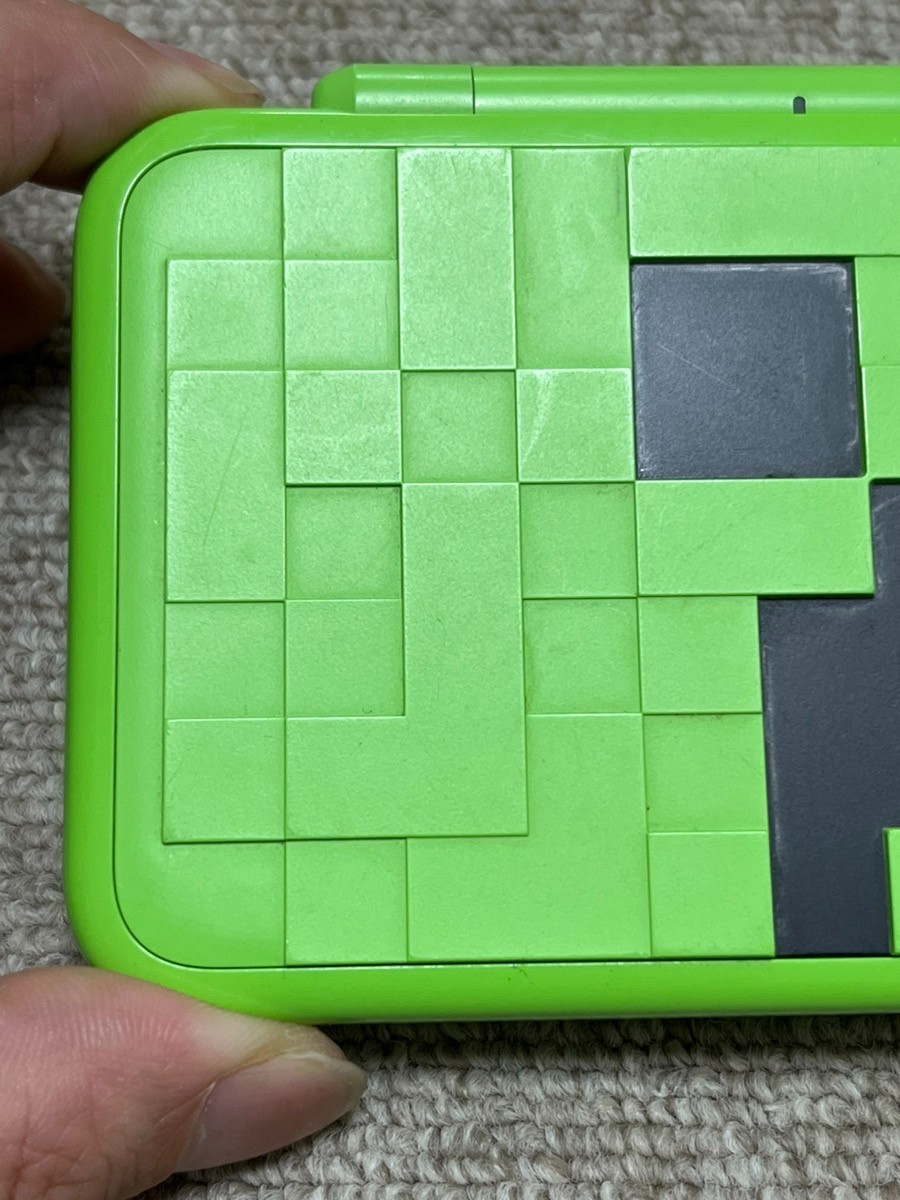 New Nintendo 2DS XL LL Minecraft Creeper Edition Console region Japanese B955