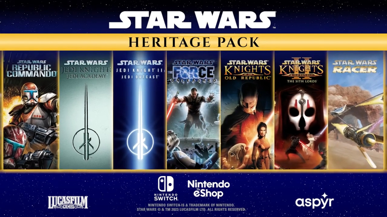 Star Wars Heritage Pack – Nintendo Switch – NEW & SEALED – FREE SHIPPING