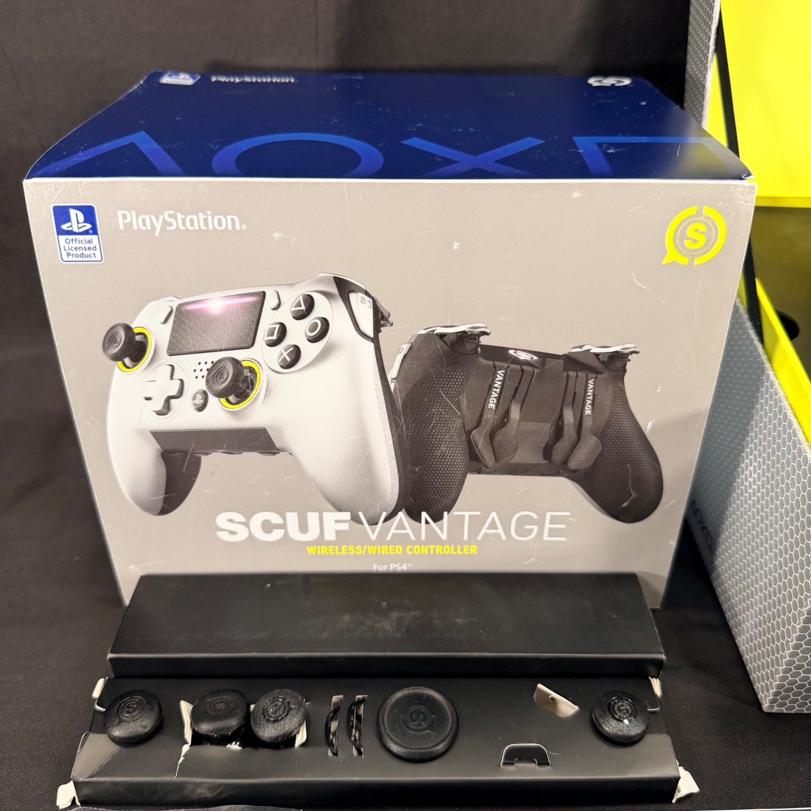 SCUF Vantage Wired/Wireless Controller Sony PlayStation 4 PS4 (FOR PARTS ONLY)