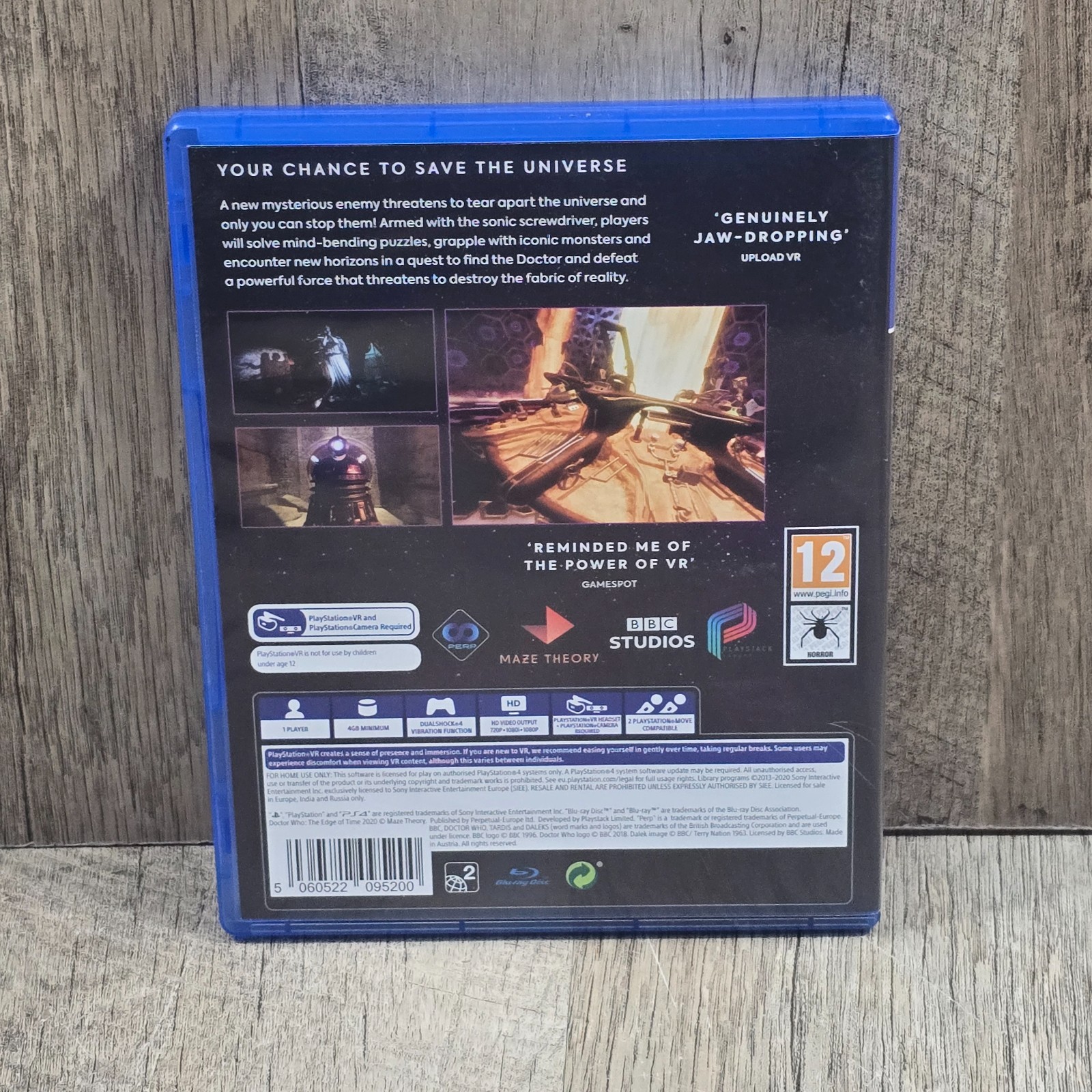 Doctor Who: The Edge of Time (PS4 PSVR) PlayStation (Pre-Owned)