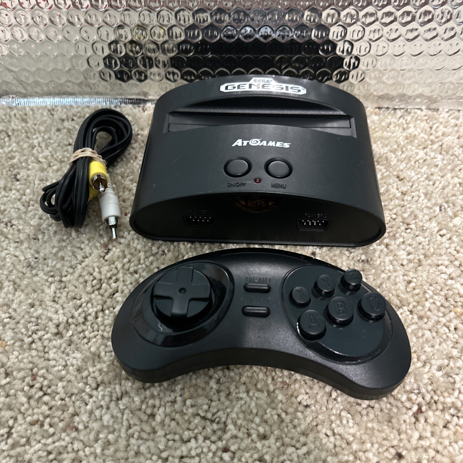 AtGames Sega Genesis Classic Mini Game Console W/ Wireless Controller -For Parts