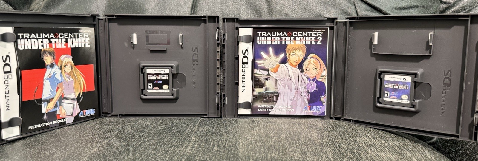 Trauma Center Under the Knife 1 & 2 Collection – Complete CIB – NDS (NTSC-U/C)
