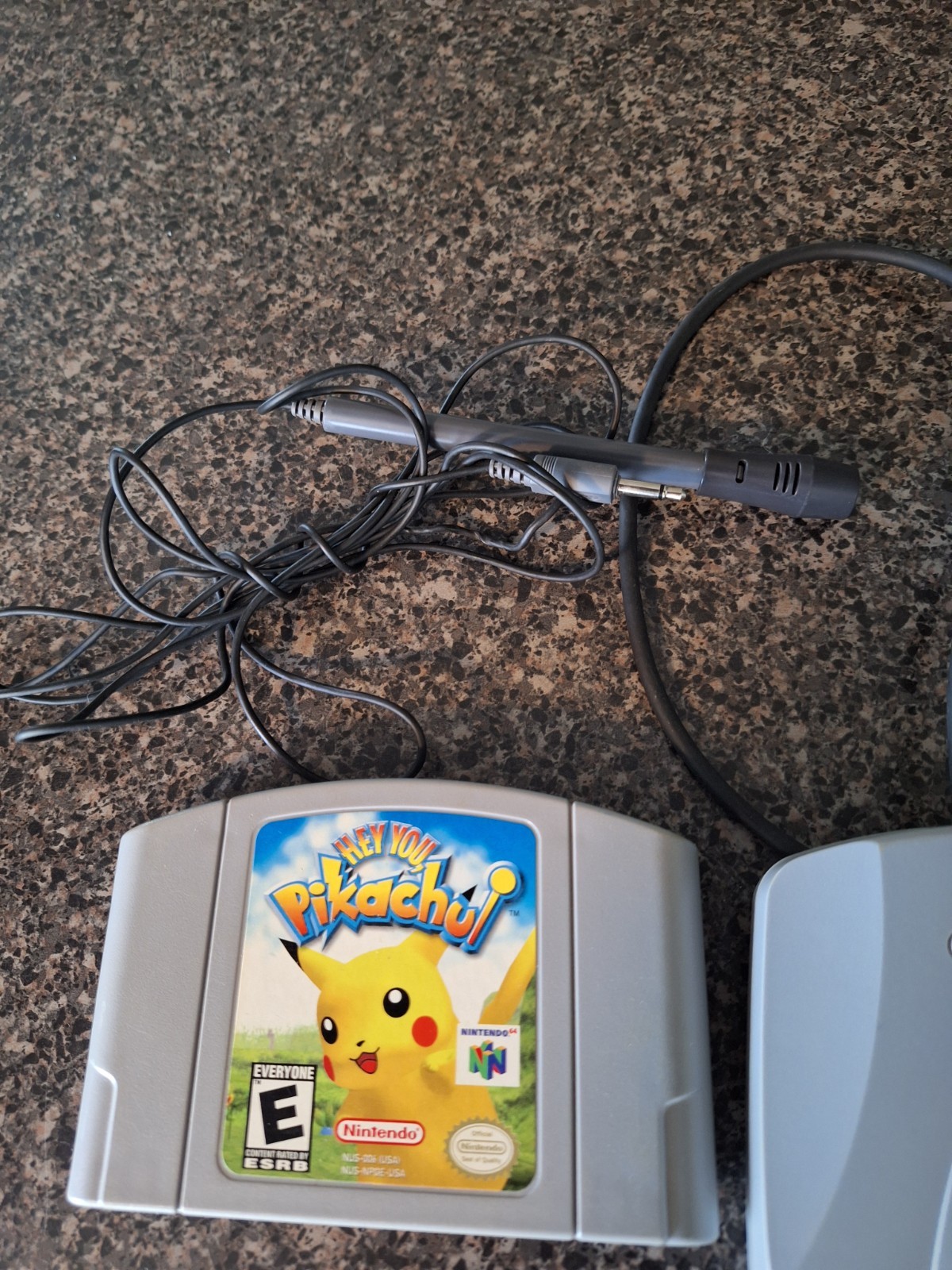 Hey You, Pikachu! (Nintendo 64 N64 1998) with VRU and Microphone And Memory Card