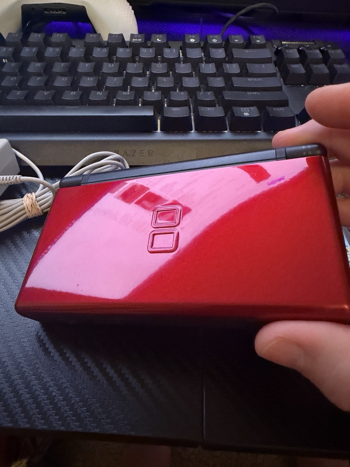MINT Nintendo DS Lite Handheld Red – W/ New Super Mario Bros – FULLY TESTED