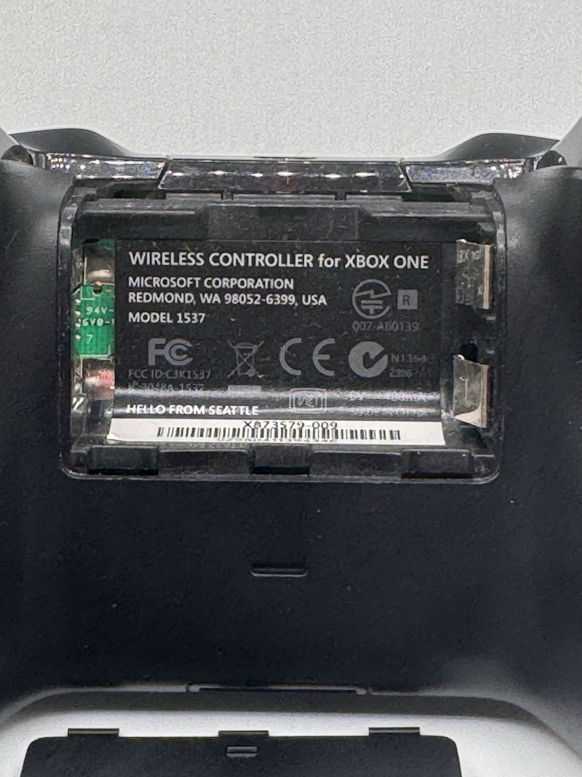 Microsoft Xbox One Wireless Controller Black OEM Model 1537 Original