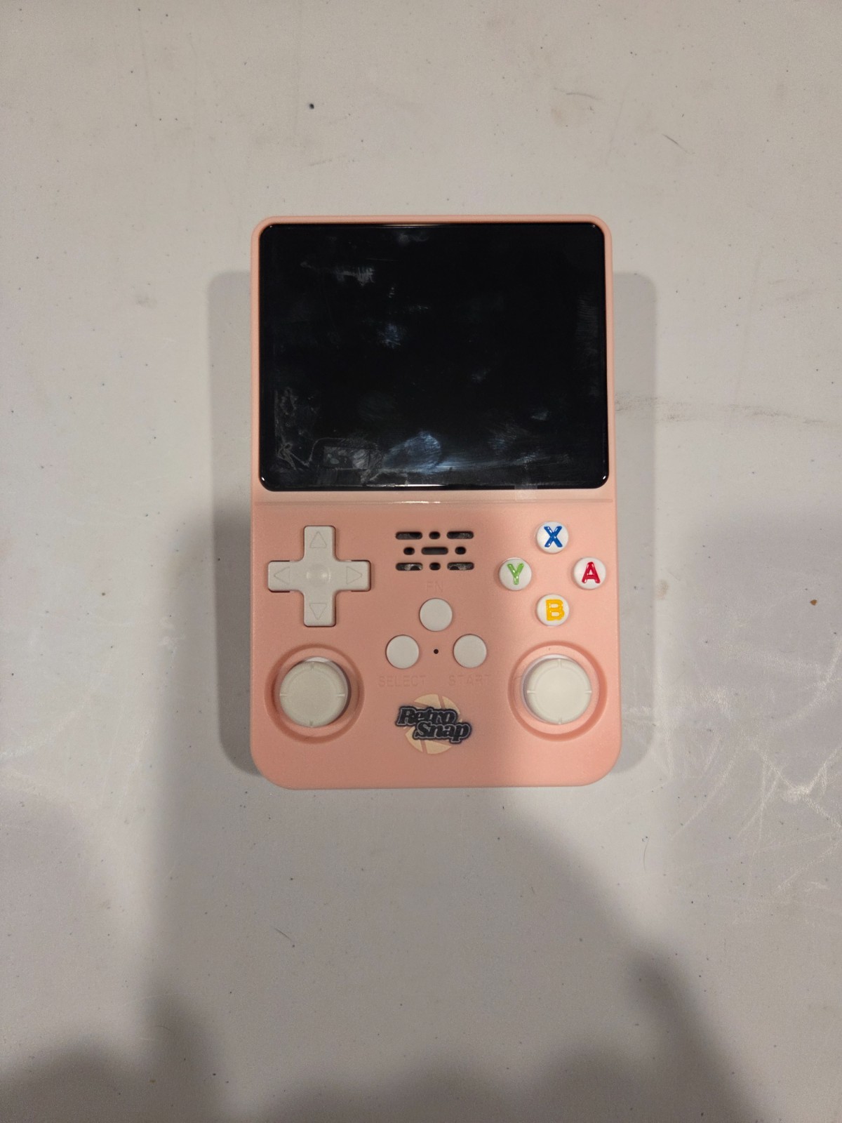 RetroSnap Play Retro Handheld Video Game System 128GB 40k+ games Linux Pink