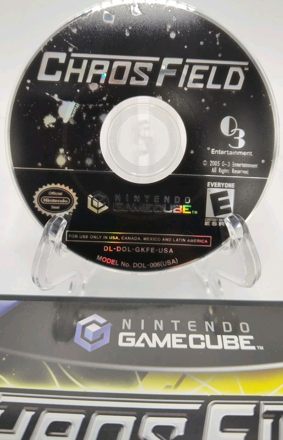 Chaos Field – (GameCube, 2005) *CIB* Great Condition* Black Label* Tested!